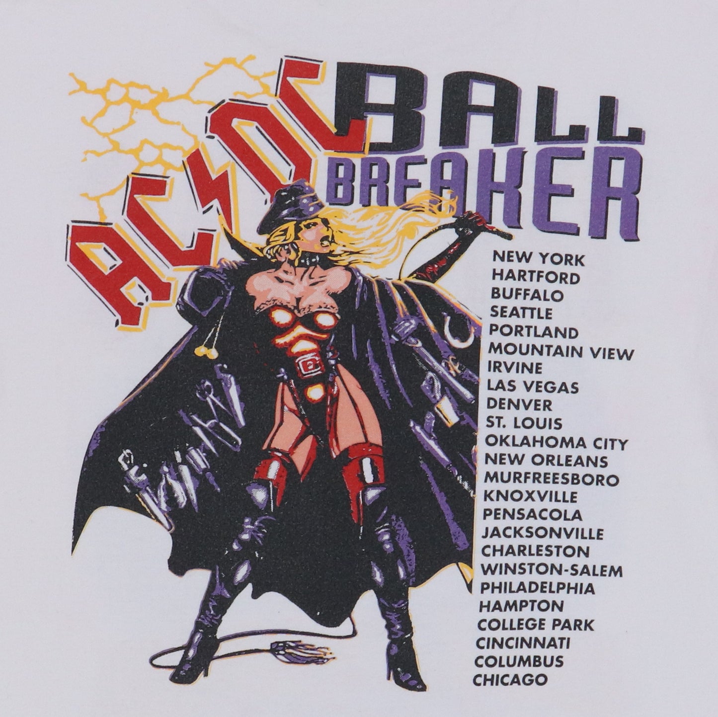 1996 ACDC Ballbreaker Tour Shirt