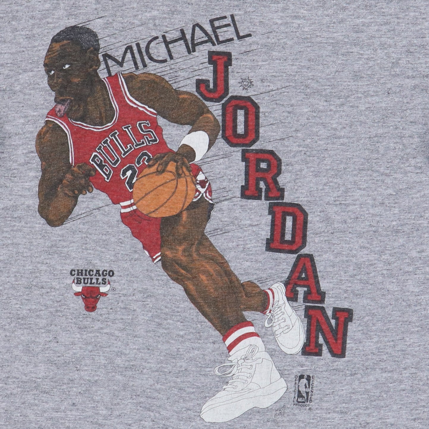 1980s Michael Jordan Chicago Bulls NBA Shirt