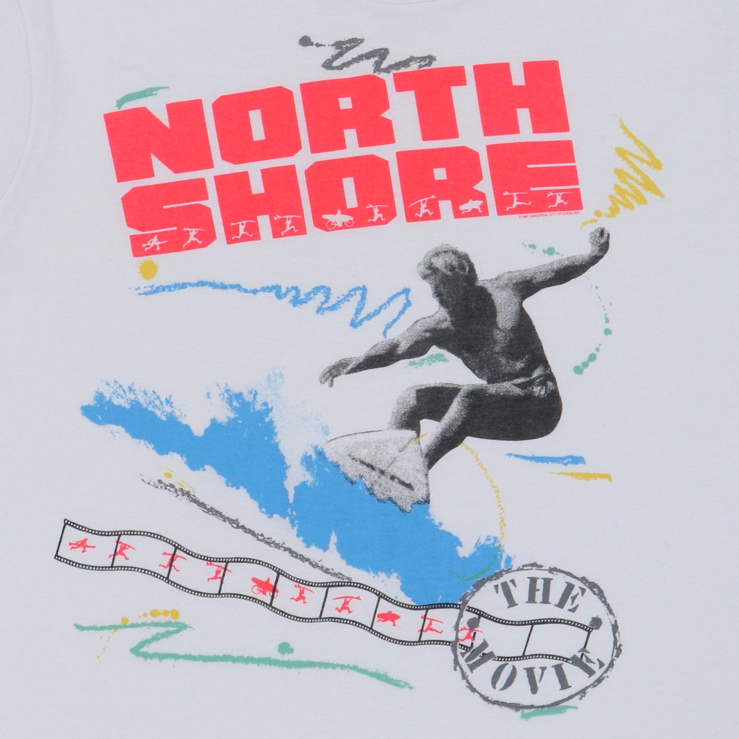 1987 North Shore The Movie Sleeveless Shirt