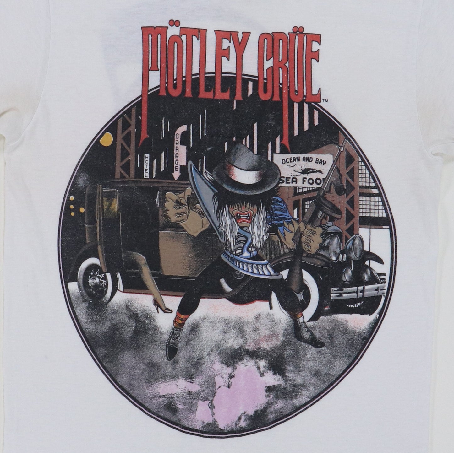 1985 Motley Crue Pain Killers Shirt
