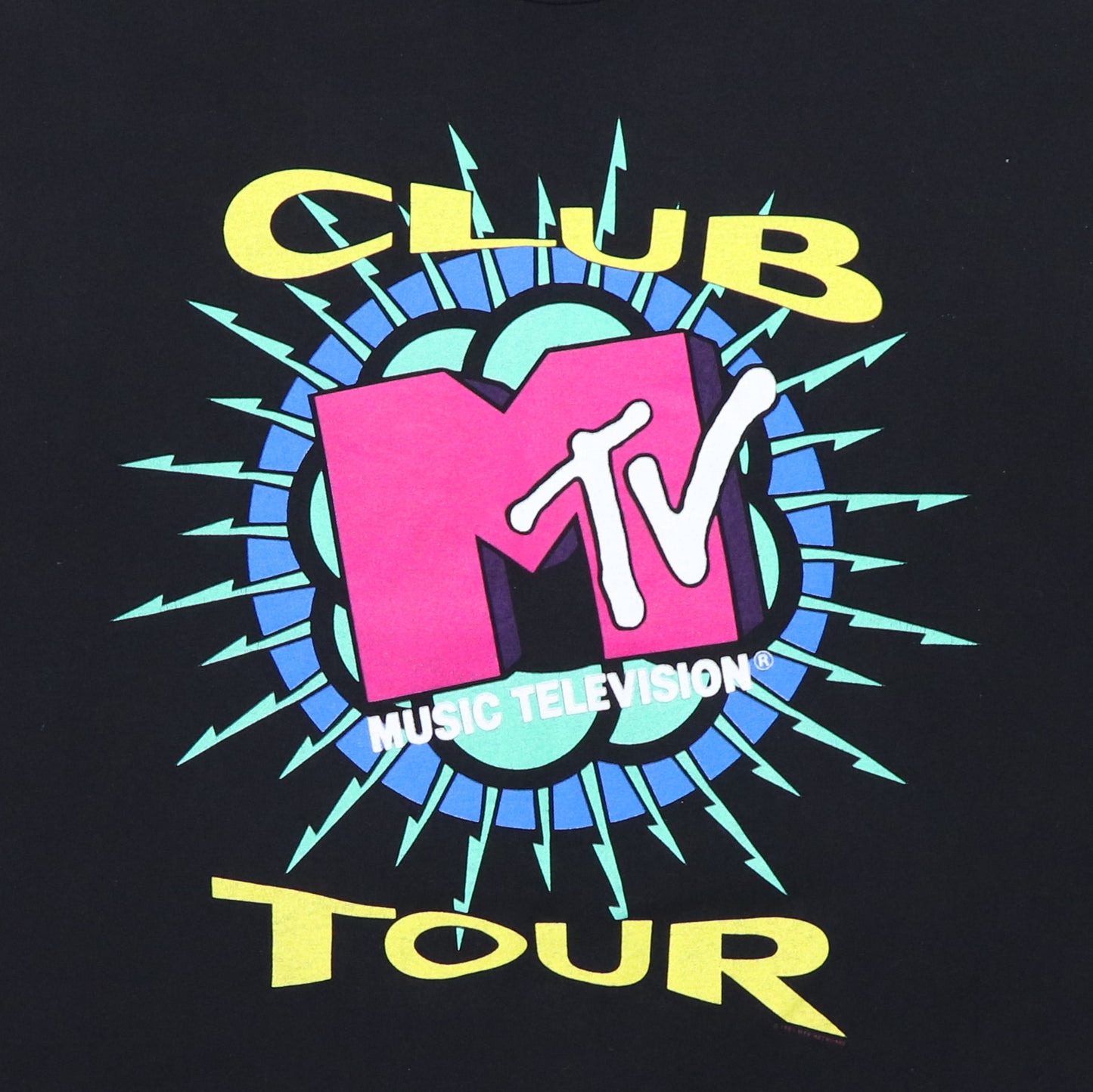 1991 Club MTV Tour Shirt