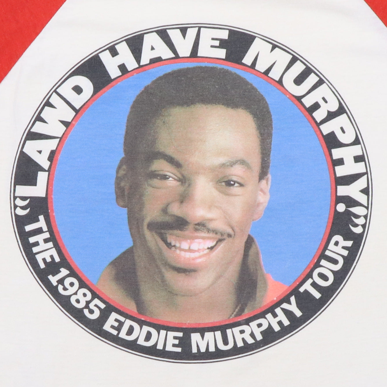 1985 Eddiy Murphy Lawd Have Murphy Tour Jersey Shirt