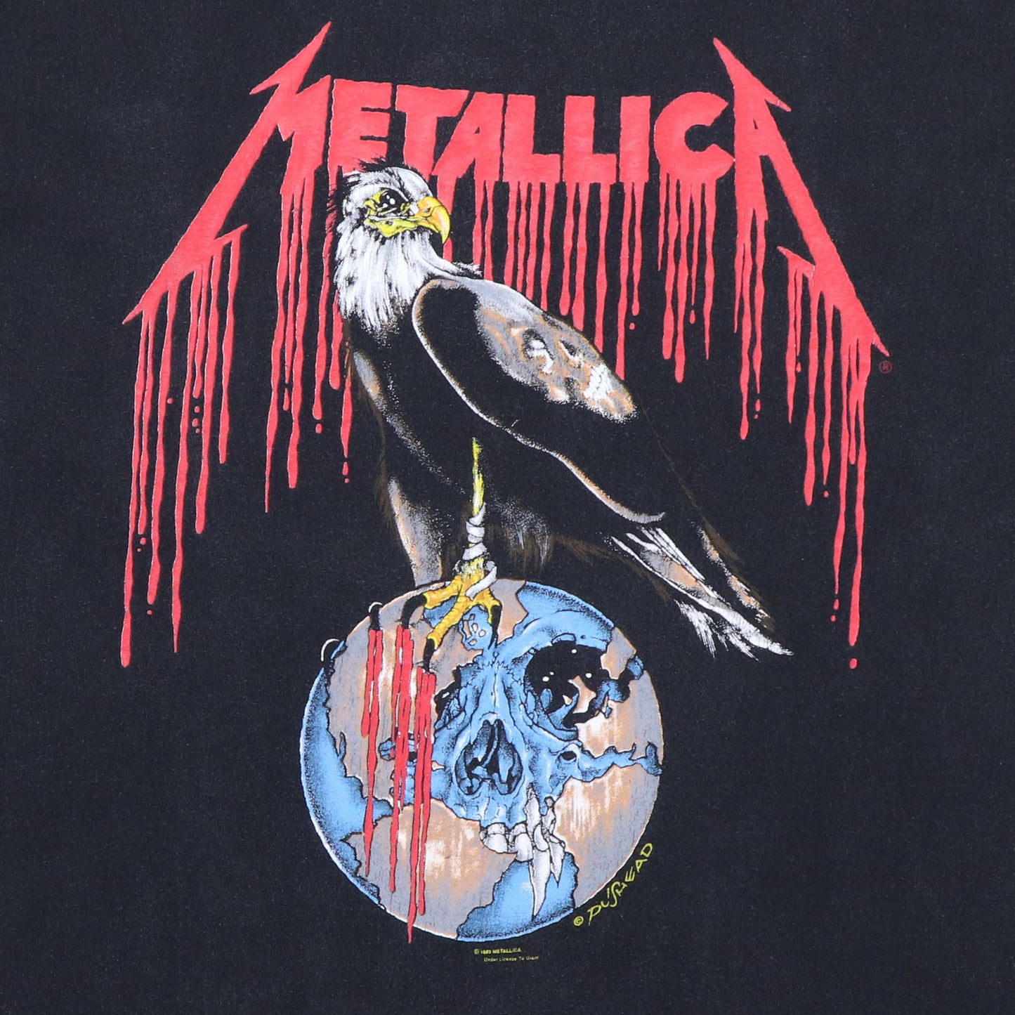 1993 Metallica Nowhere Else To Roam Tour Shirt