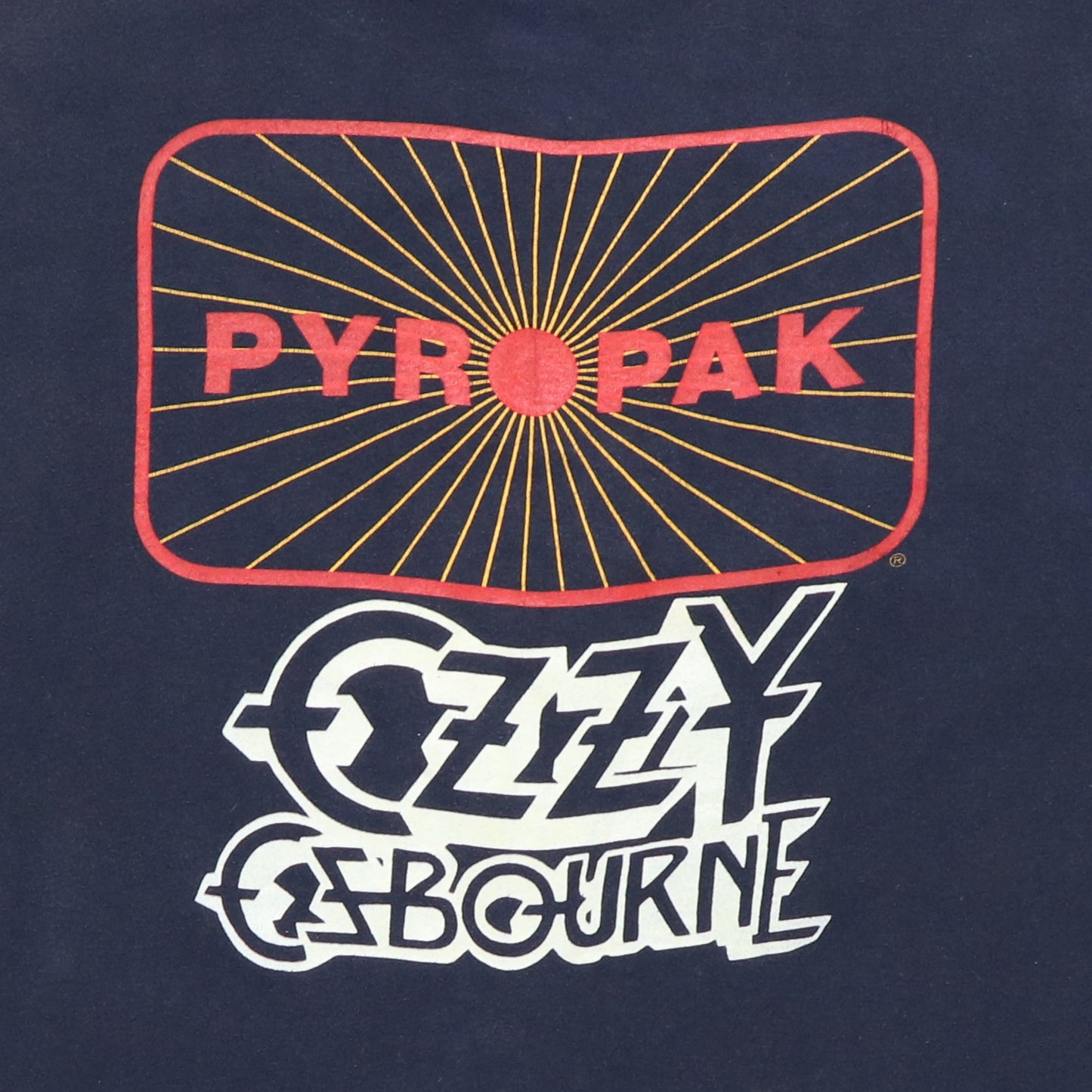 1982 Ozzy Osbourne Best Sex Pyrotek Crew Shirt