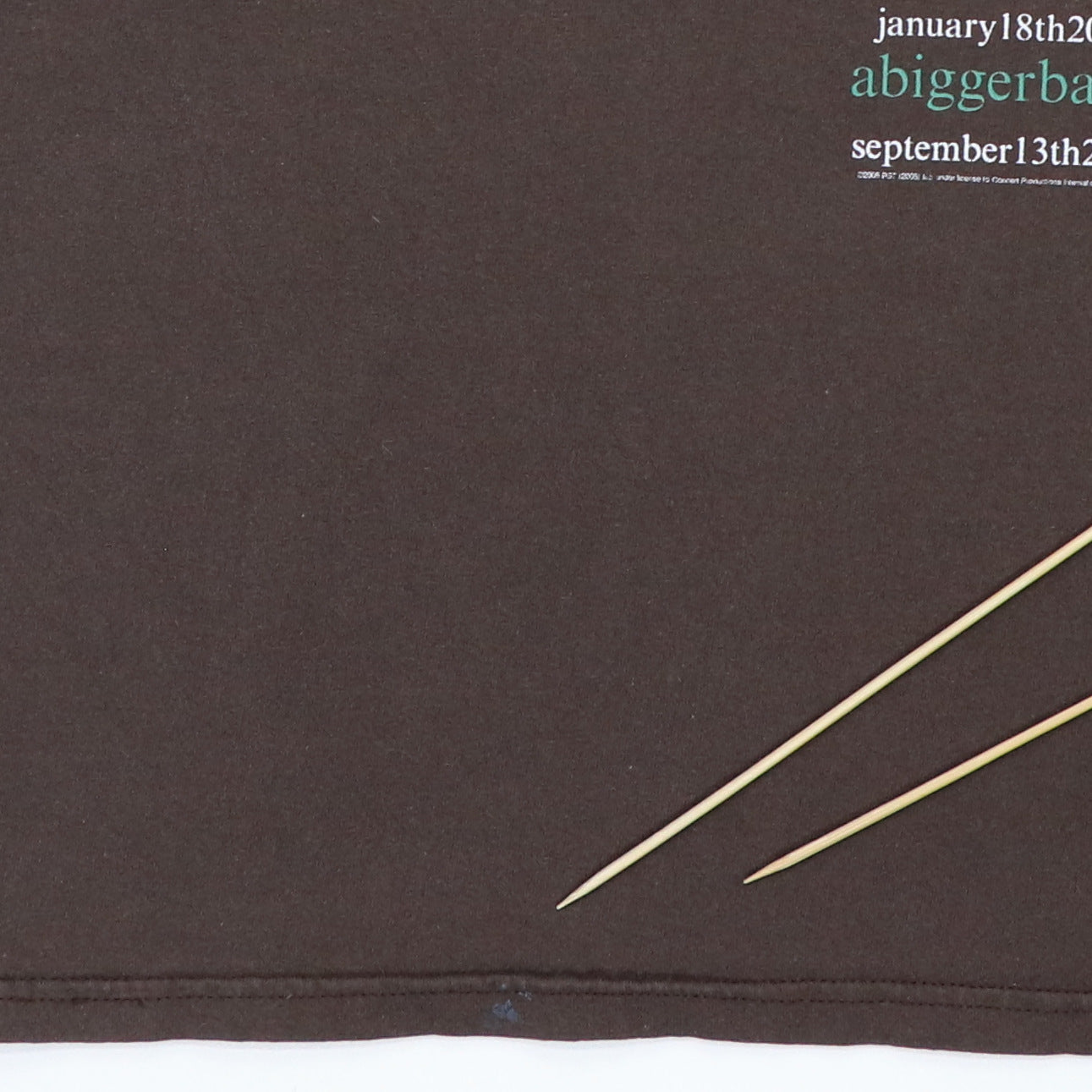 2005 Rolling Stones Tour Shirt