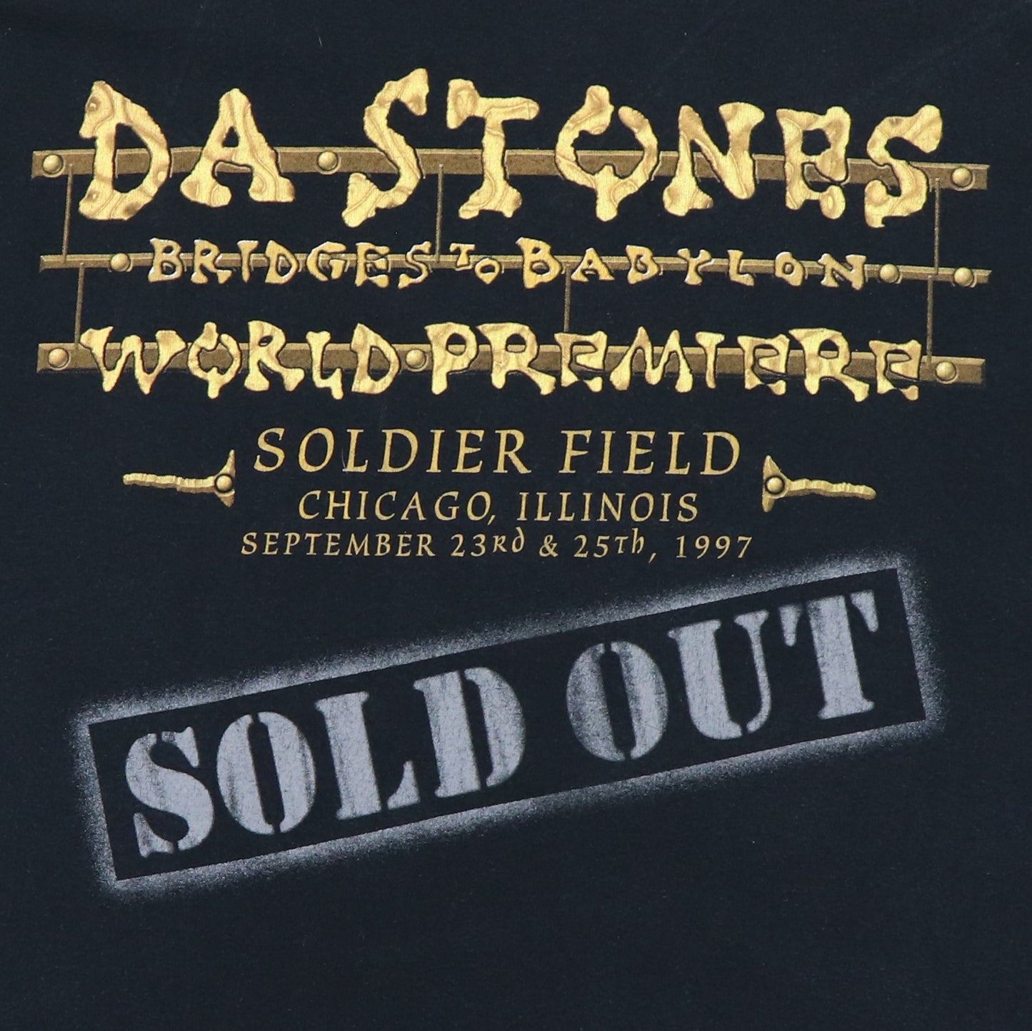 1997 Rolling Stones Chicago Concert Shirt