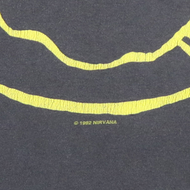 1992 Nirvana Smiley Shirt