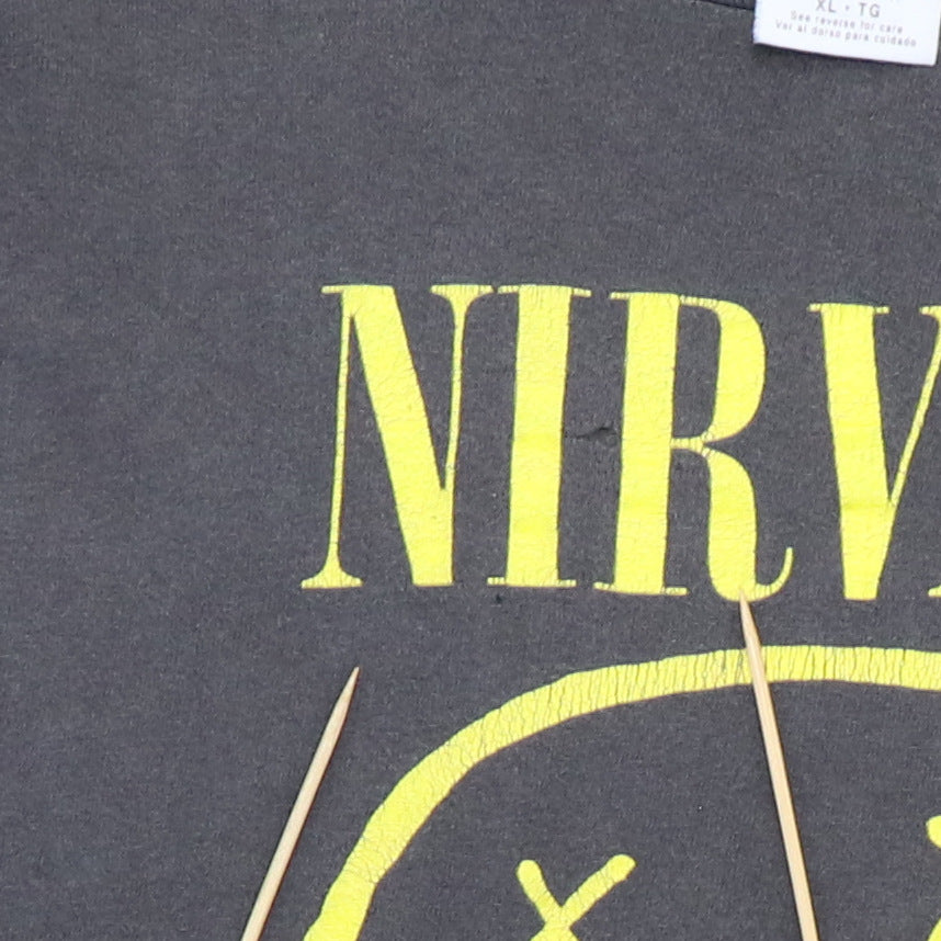 1992 Nirvana Smiley Shirt