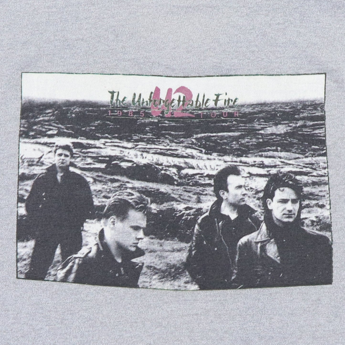 1985 U2 Unforgetable Fire Shirt
