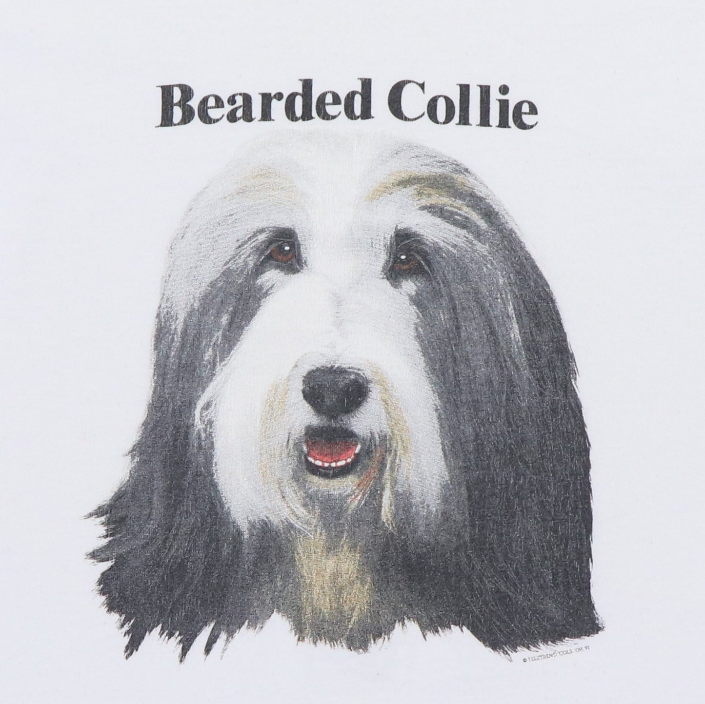 1991 Bearded Collie Dog Shirt