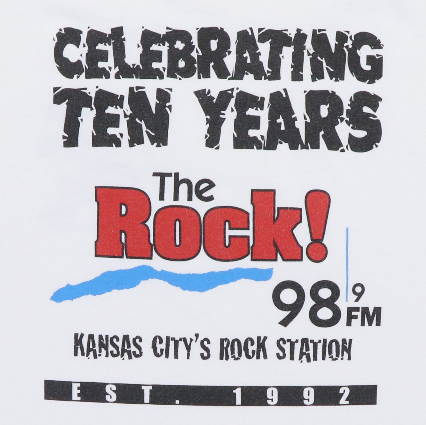 2002 98.9 The Rock Kansas City Decade Of Decadence Shirt