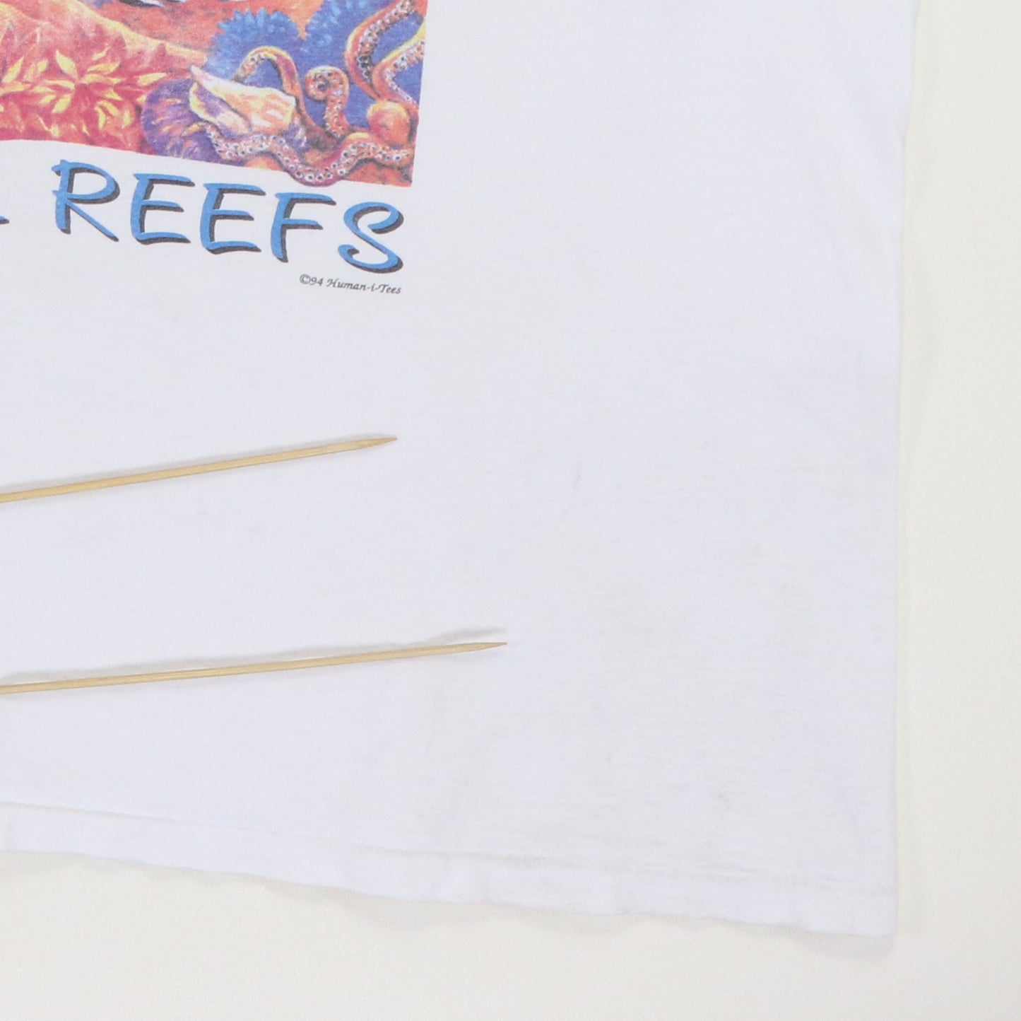 1994 Save Our Coral Reefs Ocean Fish Shirt