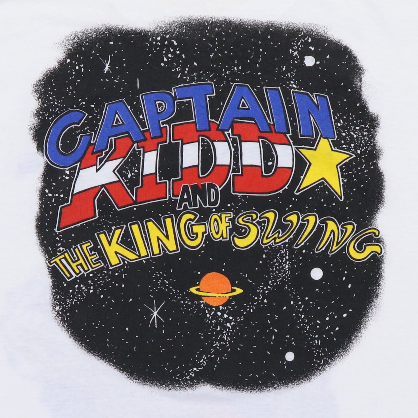 1989 Bon Jovi Captin Kidd King Of Swing Shirt