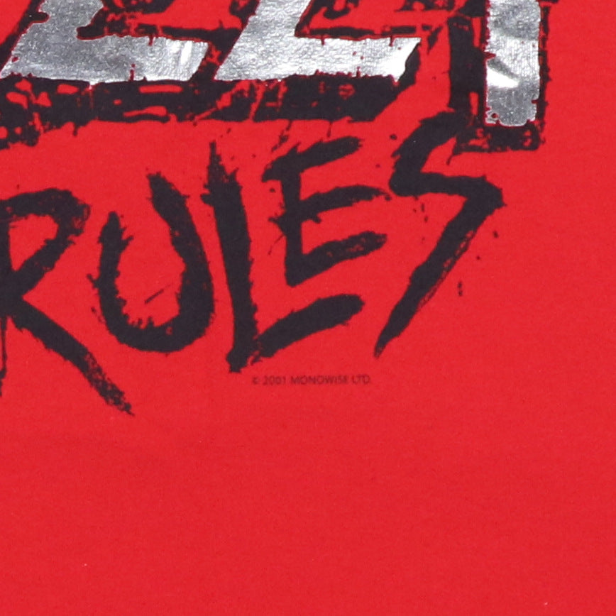 2001 Ozzy Osbourne Rules Shirt