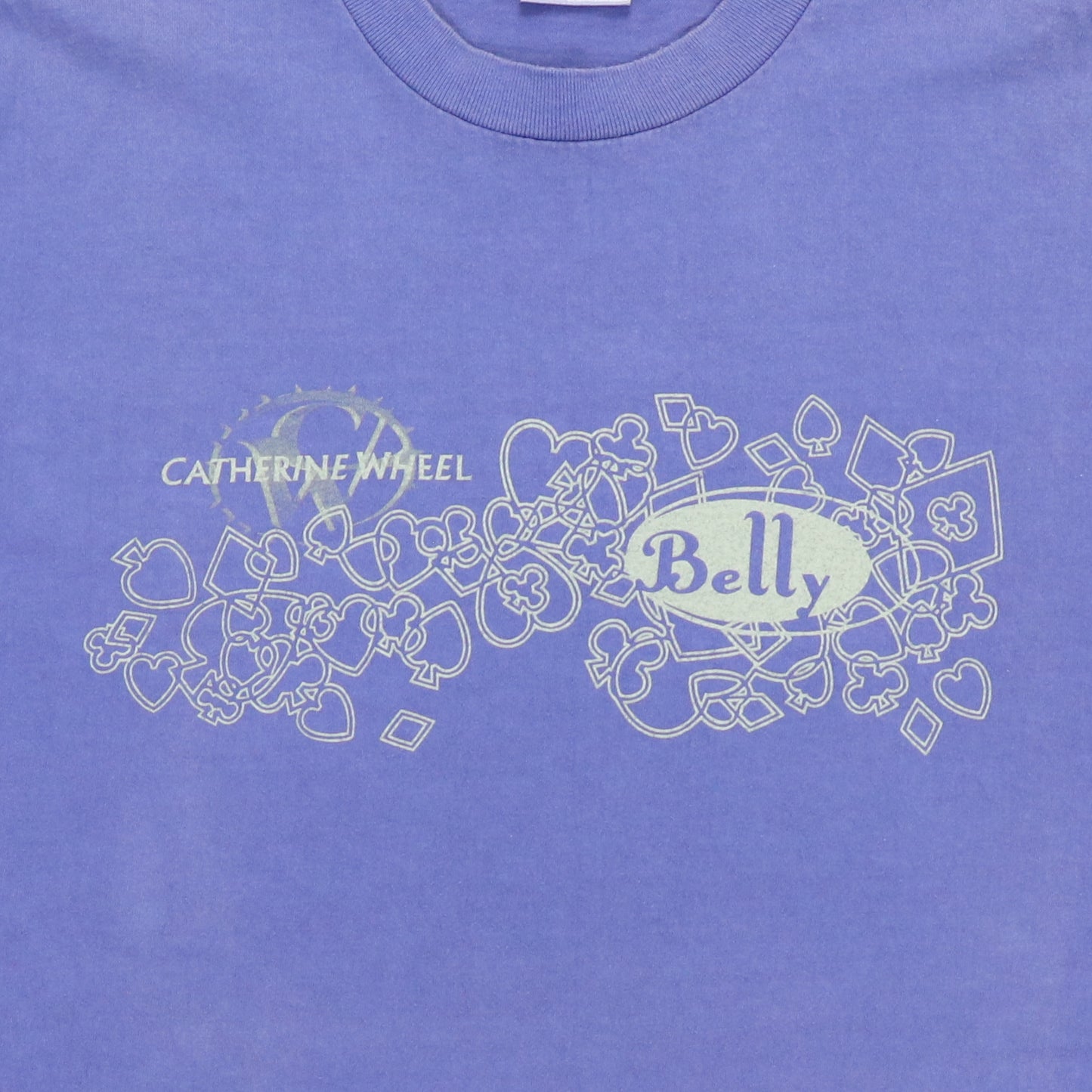 1995 Belly Catherine Wheel Cornell Concert Staff Shirt