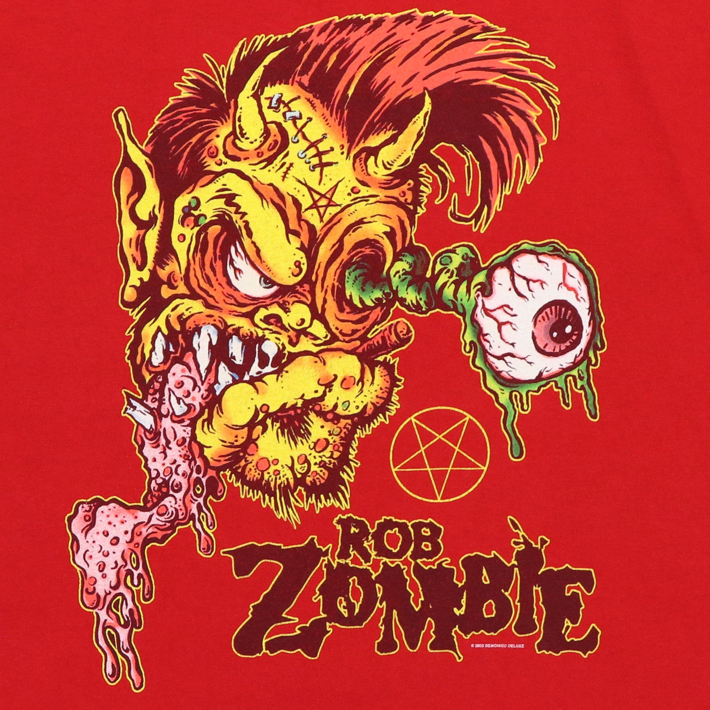 2002 Rob Zombie Say You Love Satan Shirt