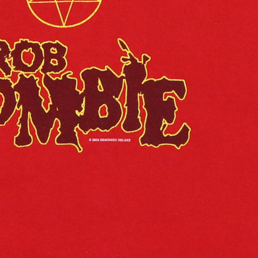 2002 Rob Zombie Say You Love Satan Shirt