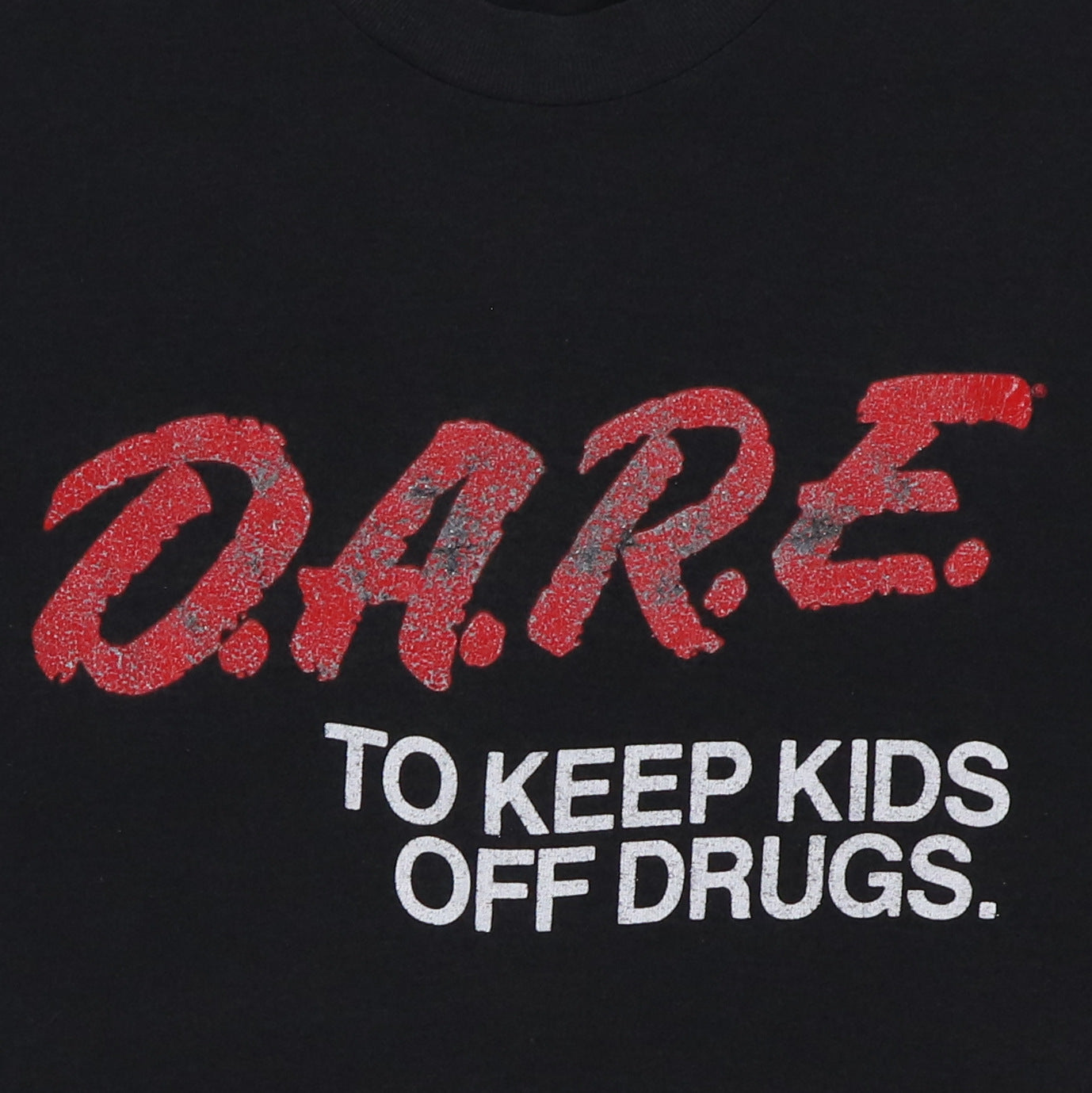 1980s Dare Drug Abuse Education Shirt