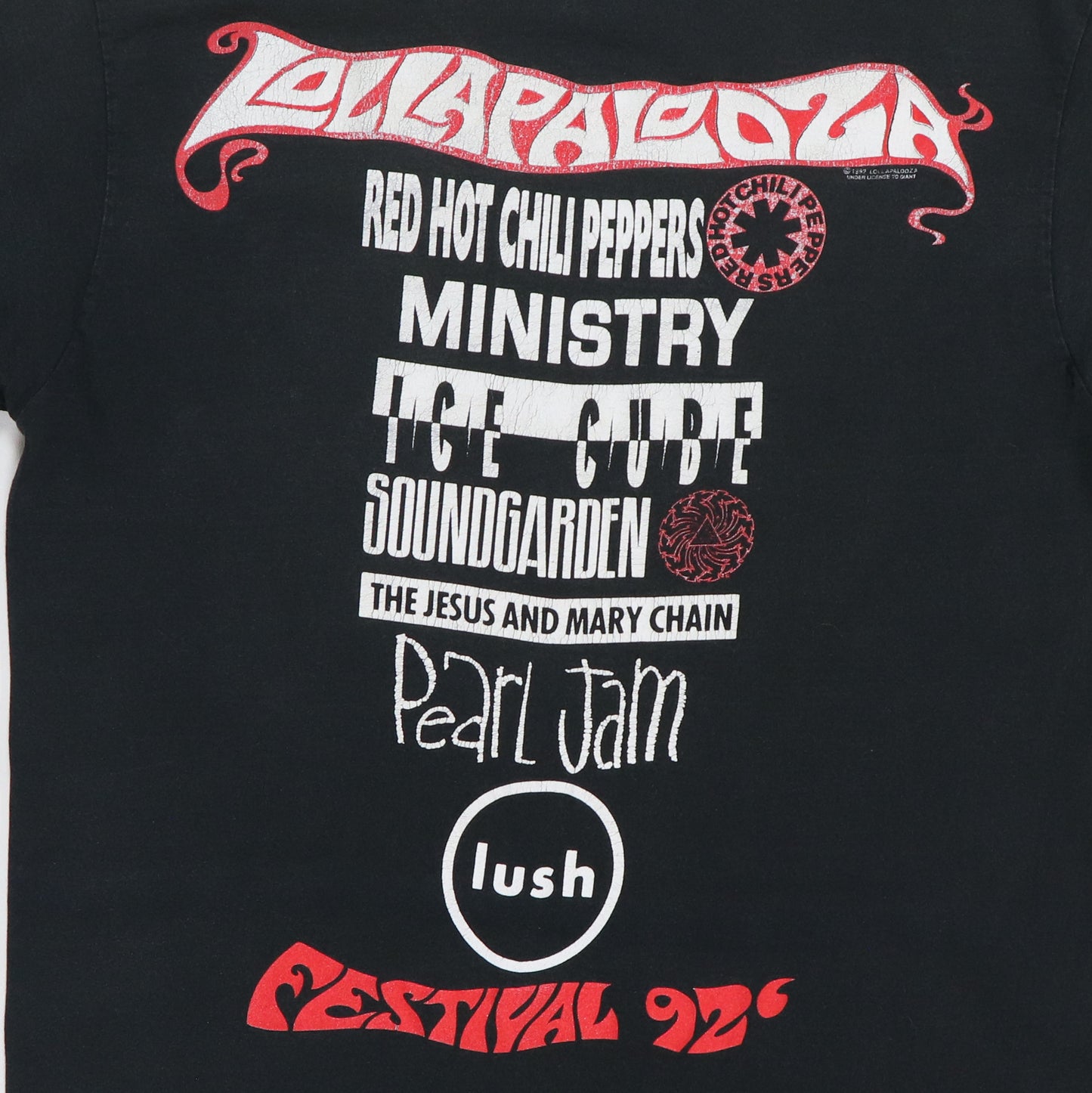 1992 Lollapalooza Festival Shirt