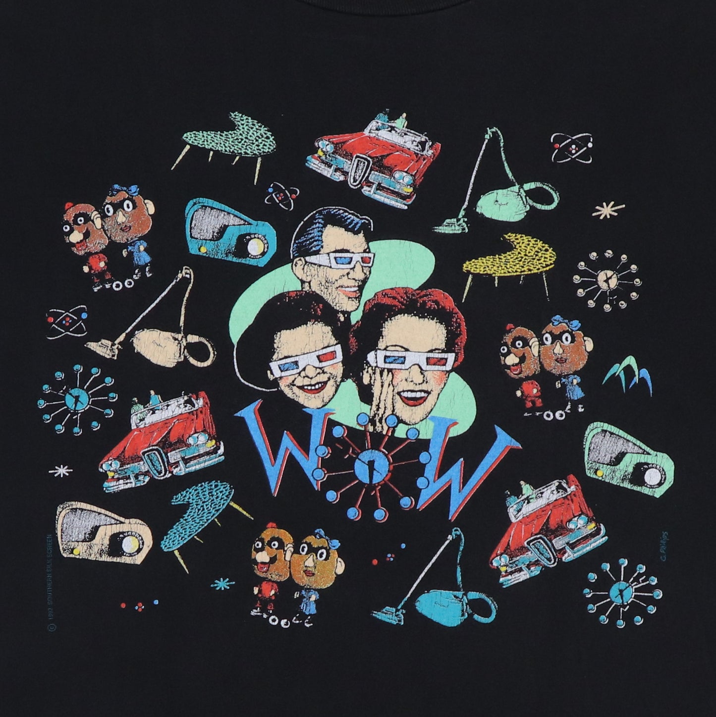 1990s Wow 1950s Retro Shirt