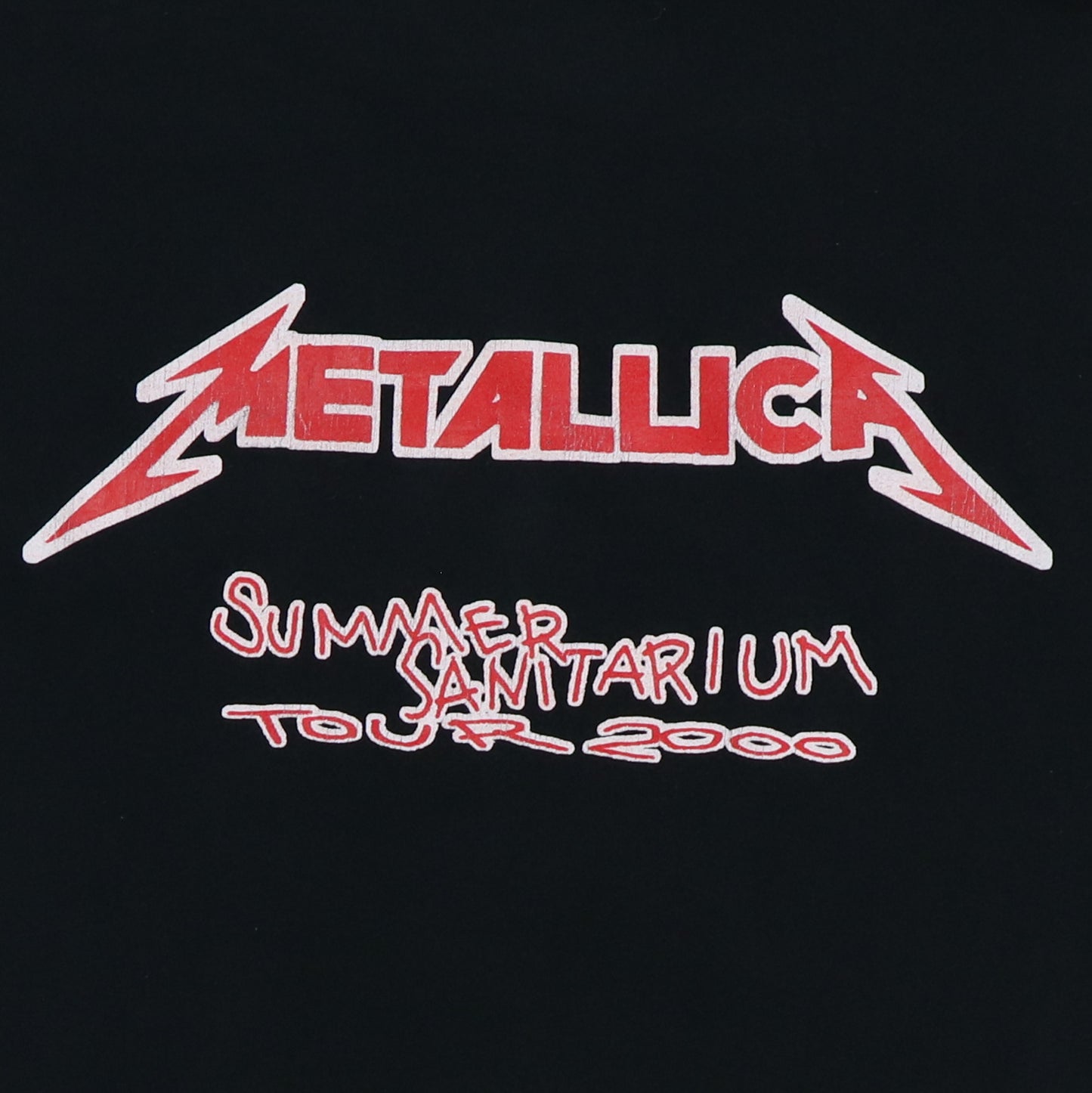 2000 Metallica Upstaging Crew Tour Shirt