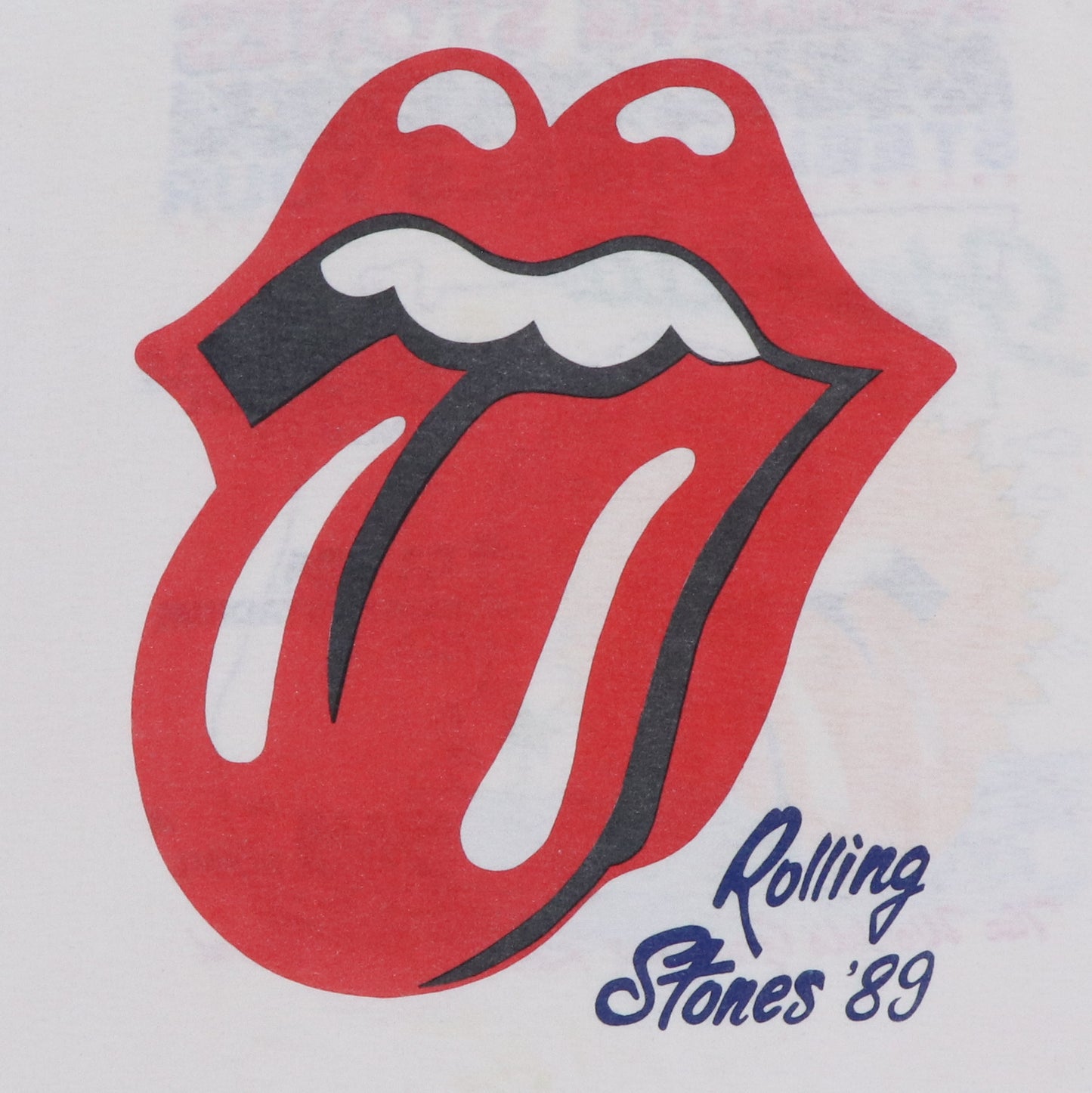 1989 Rolling Stones Steel Wheels Florida Tour Shirt
