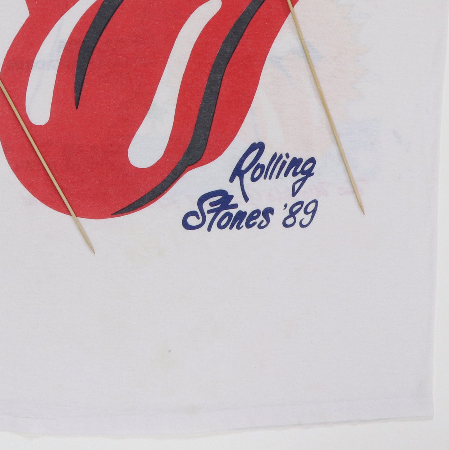 1989 Rolling Stones Steel Wheels Florida Tour Shirt