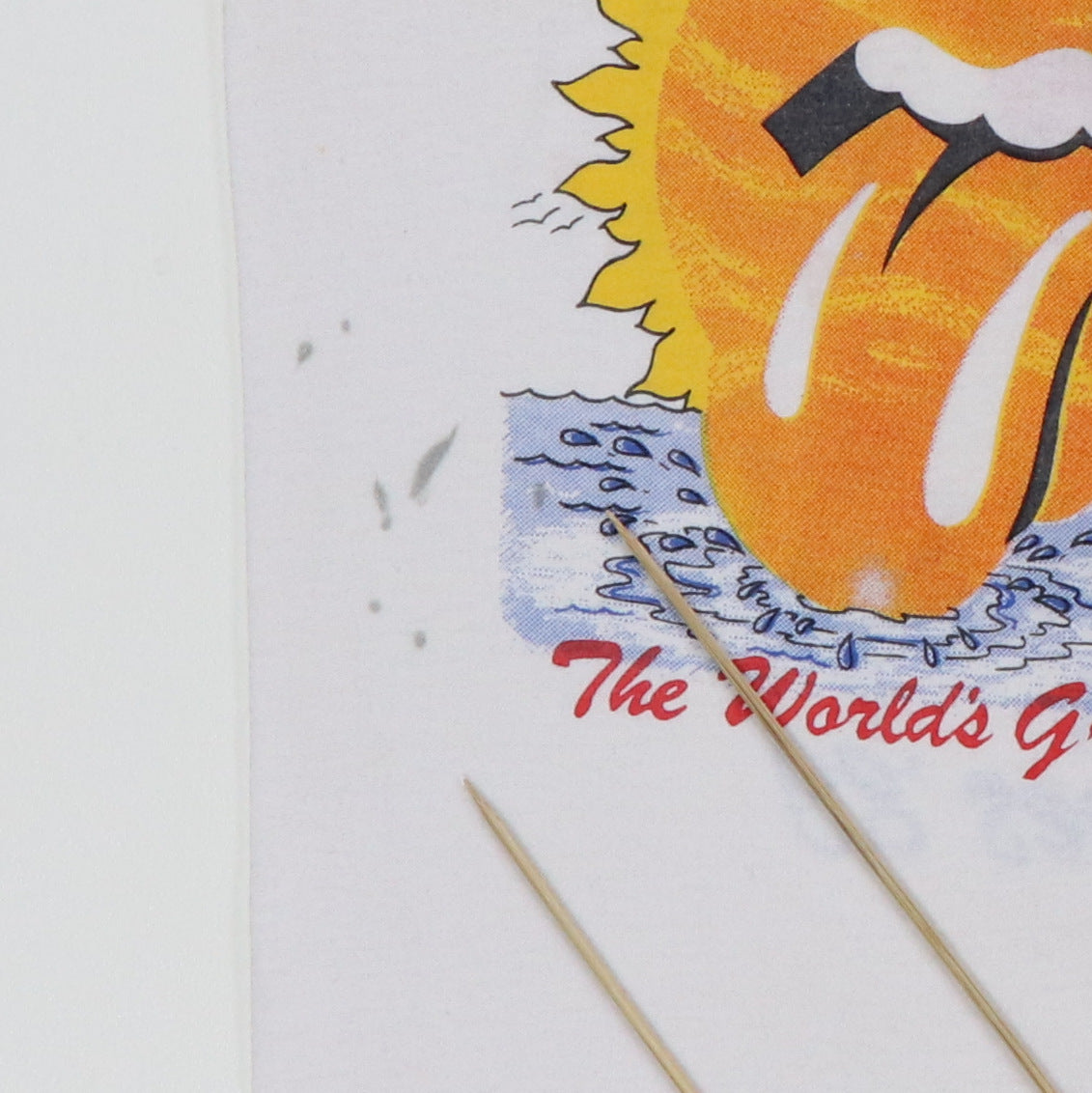 1989 Rolling Stones Steel Wheels Florida Tour Shirt