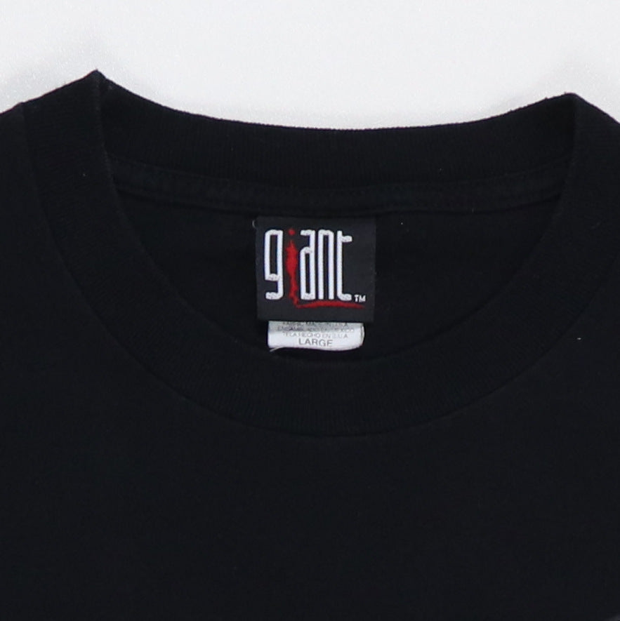 2001 Aerosmith Just Push Play Tour Shirt Detail