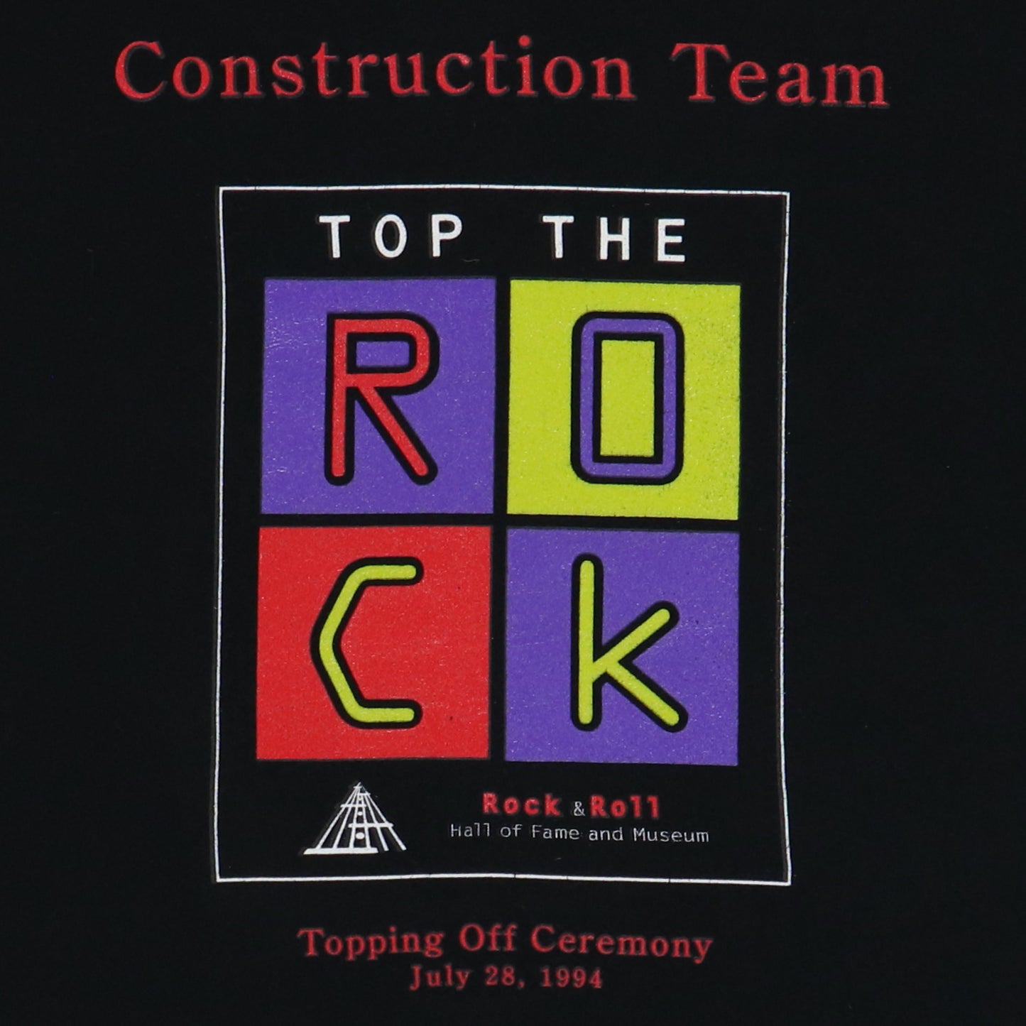 1994 Rock N Roll Hall Of Fame Ceremony Shirt