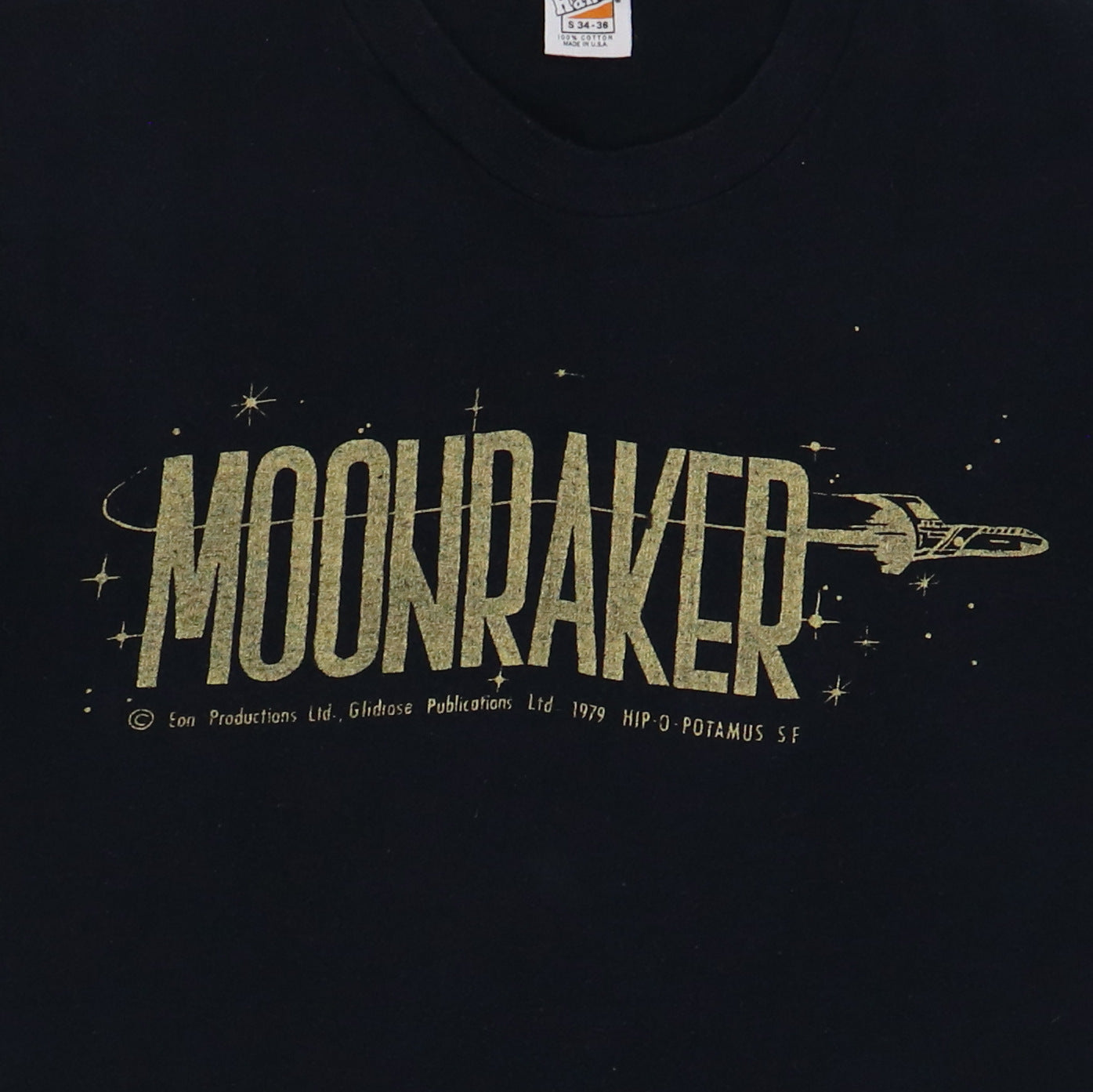 1979 James Bond Moonraker Movie Promo Shirt