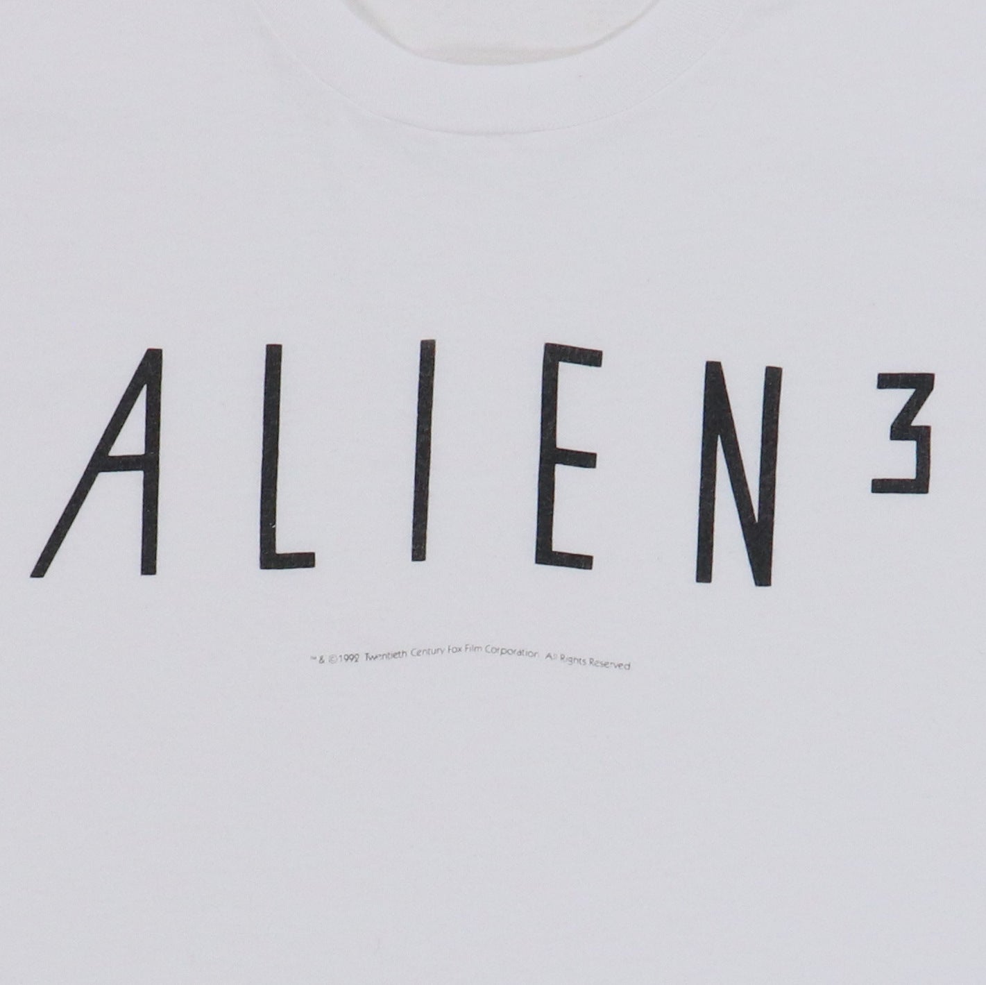 1992 Alien 3 Movie Promo Shirt