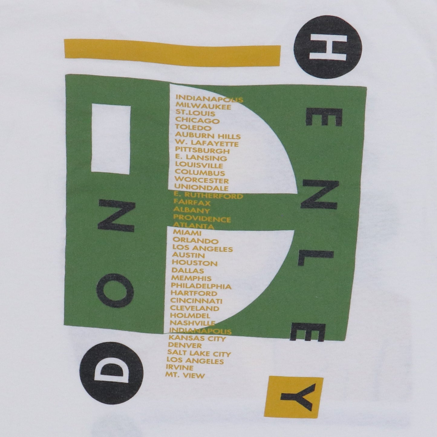 1990 Don Henley Tour Shirt