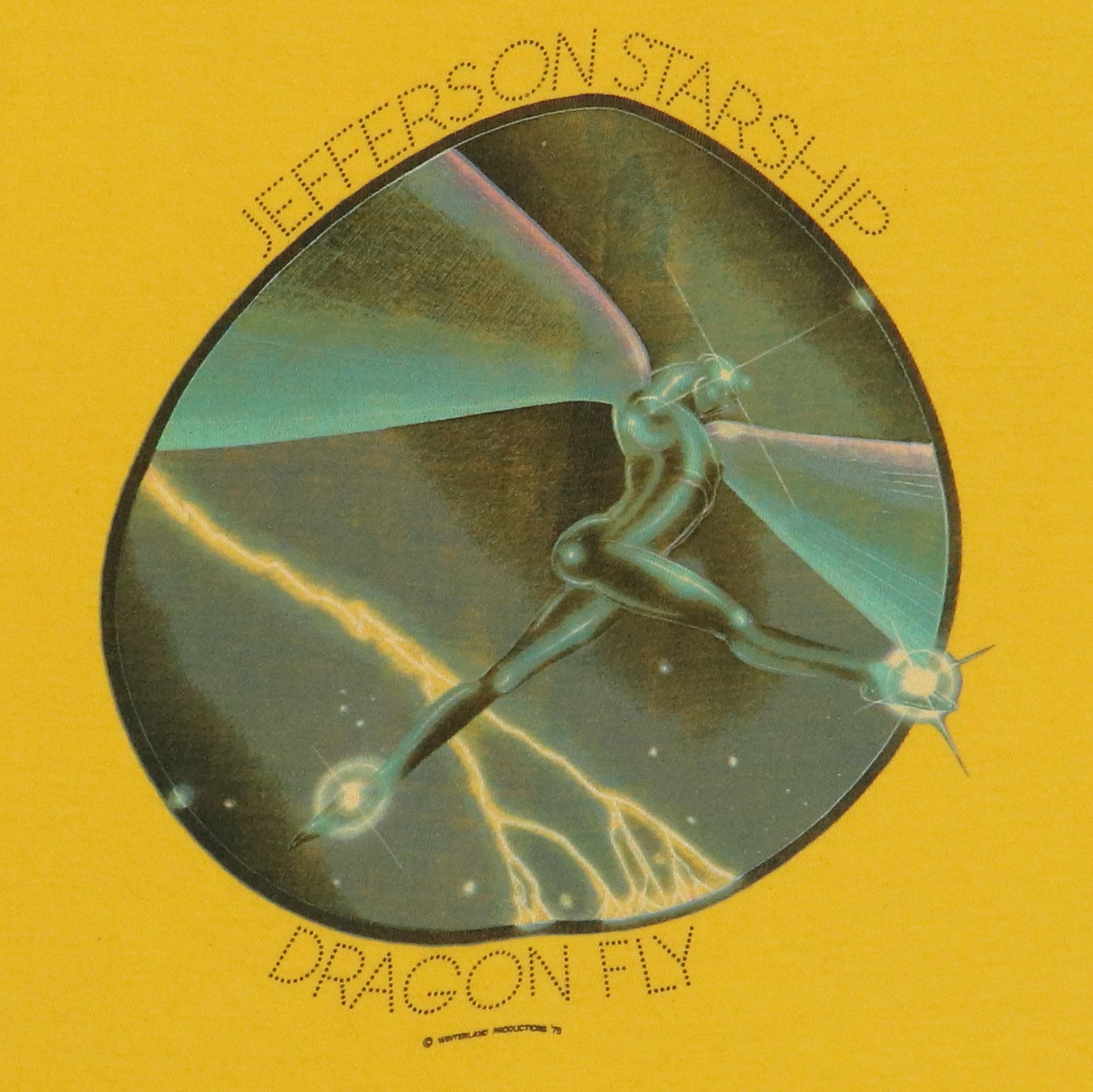 1976 Jefferson Starship Dragon Fly Shirt
