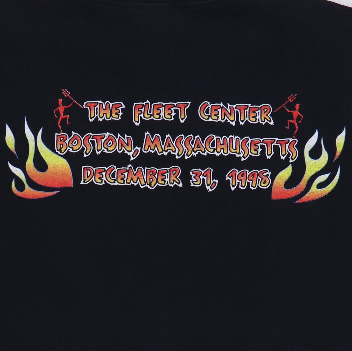 1998 Aerosmith The Fire Ball Boston NYE Concert Shirt