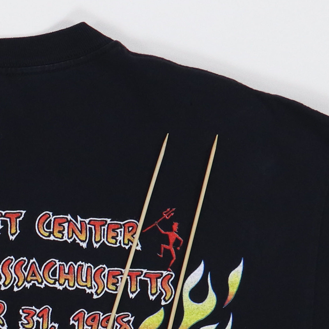 1998 Aerosmith The Fire Ball Boston NYE Concert Shirt