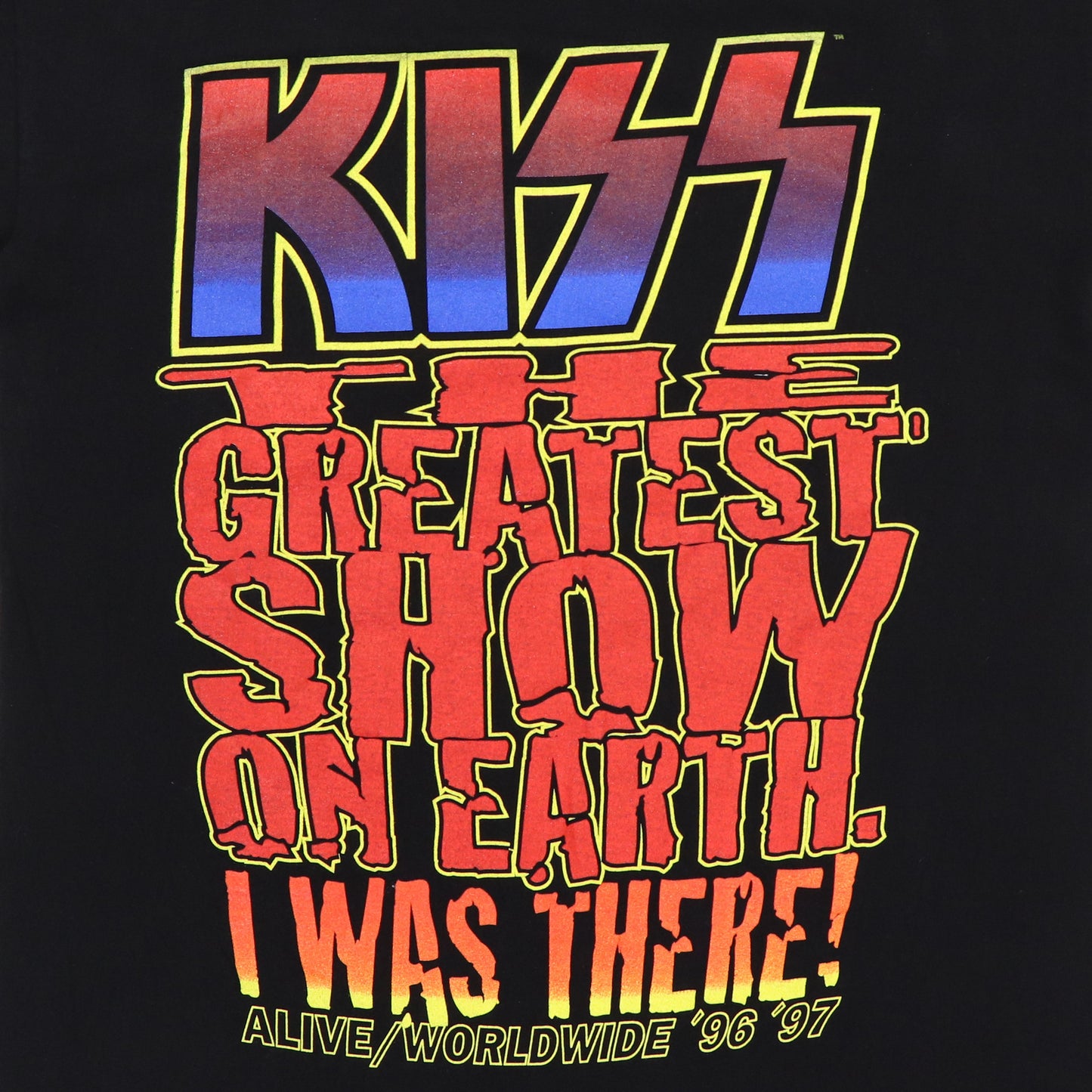 1996 Kiss Alive Worldwide Tour Shirt