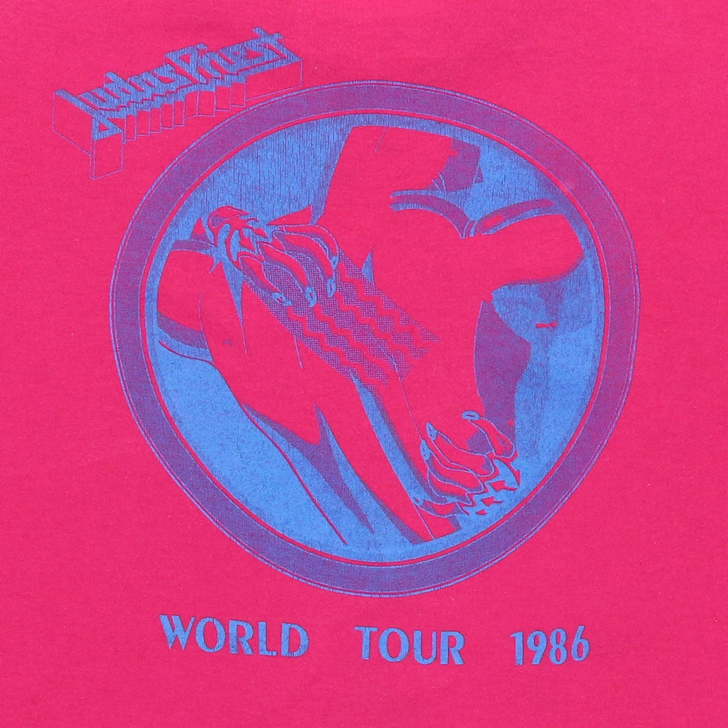 1986 Judas Priest Varilite Crew Tour Shirt