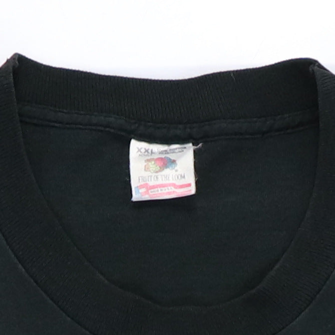 1990s Harley Davidson Winnipeg Canada Shirt Detail