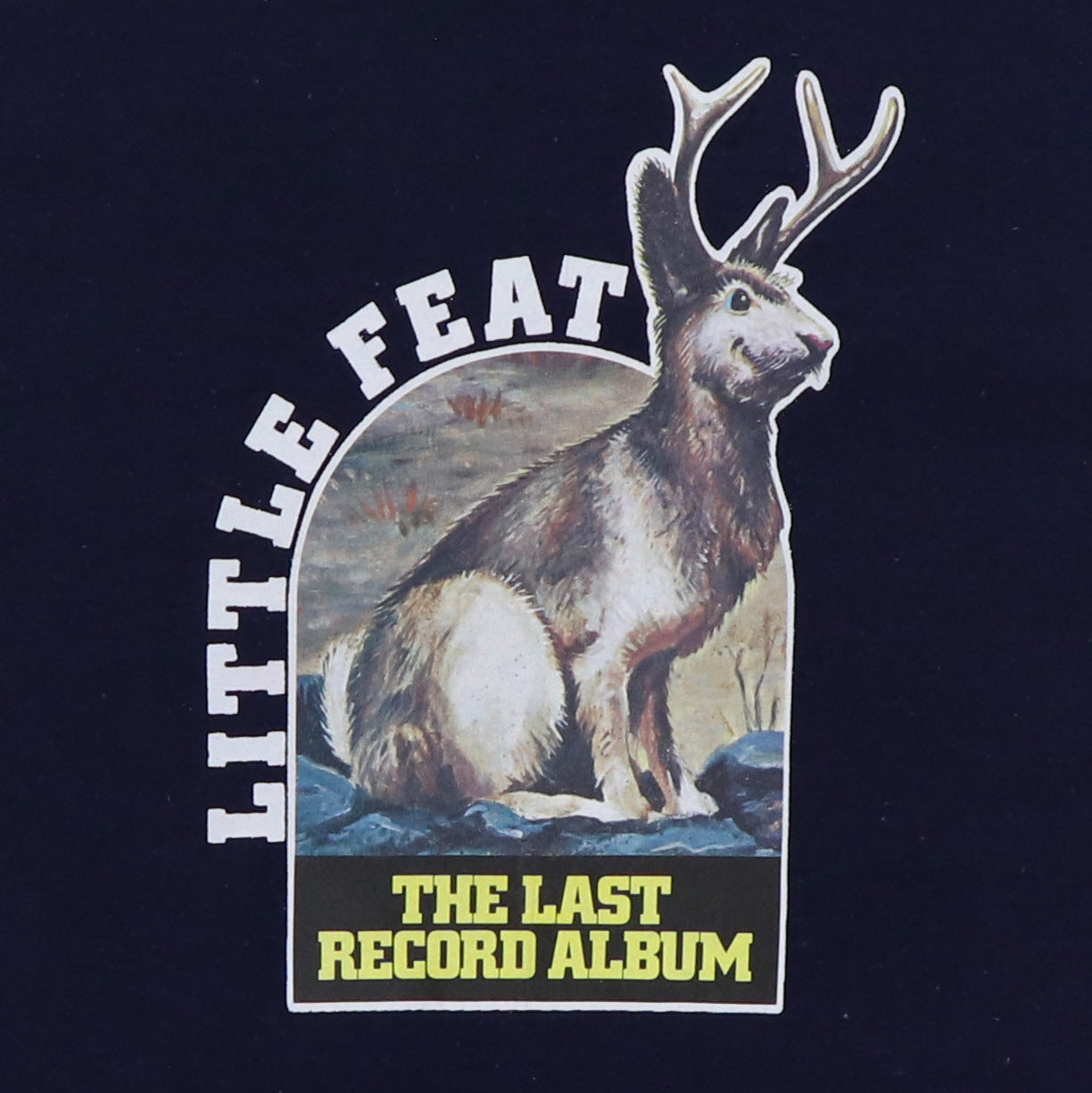 1975 Little Feat Last Record Album Promo Shirt