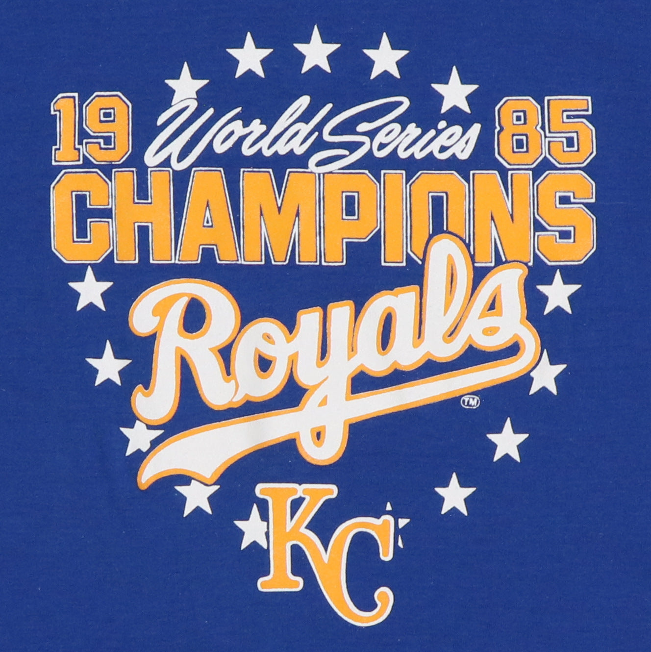 1985 Kansas City Royals World Series Shirt