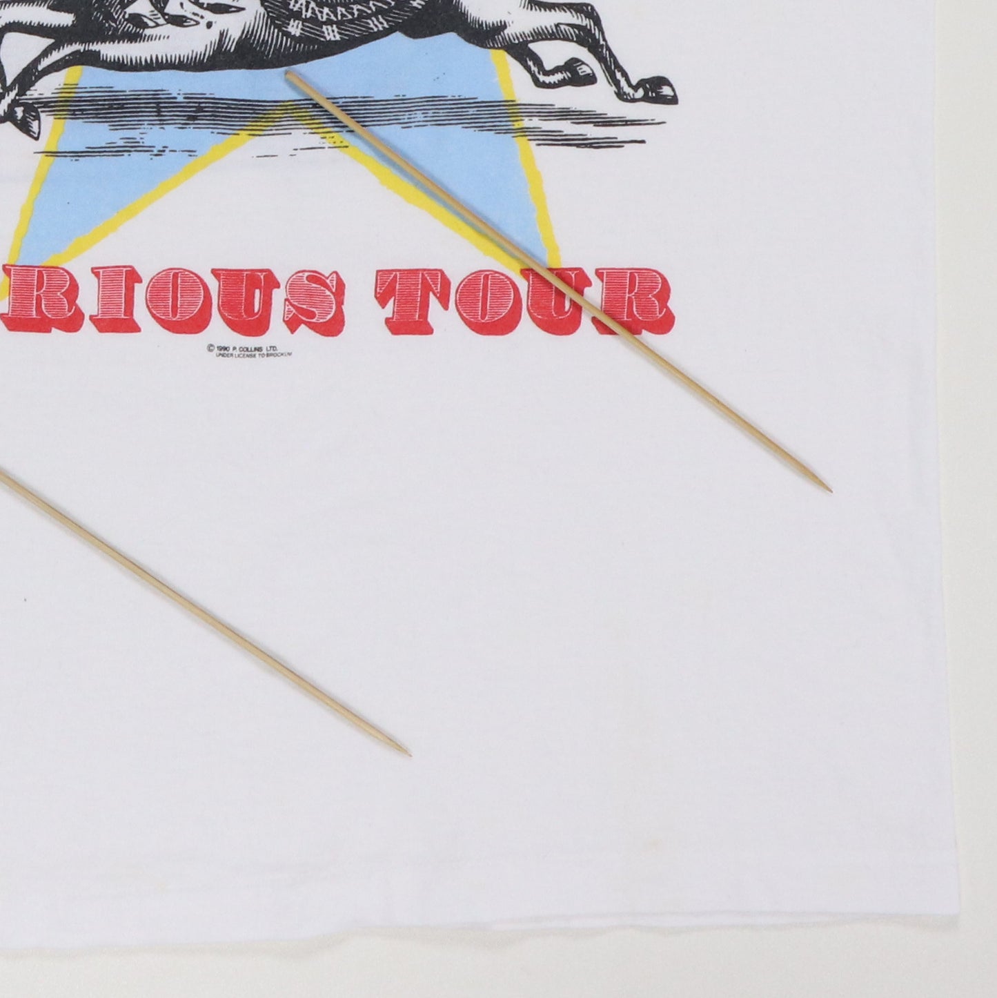 1990 Phil Collins Serious Tour Shirt