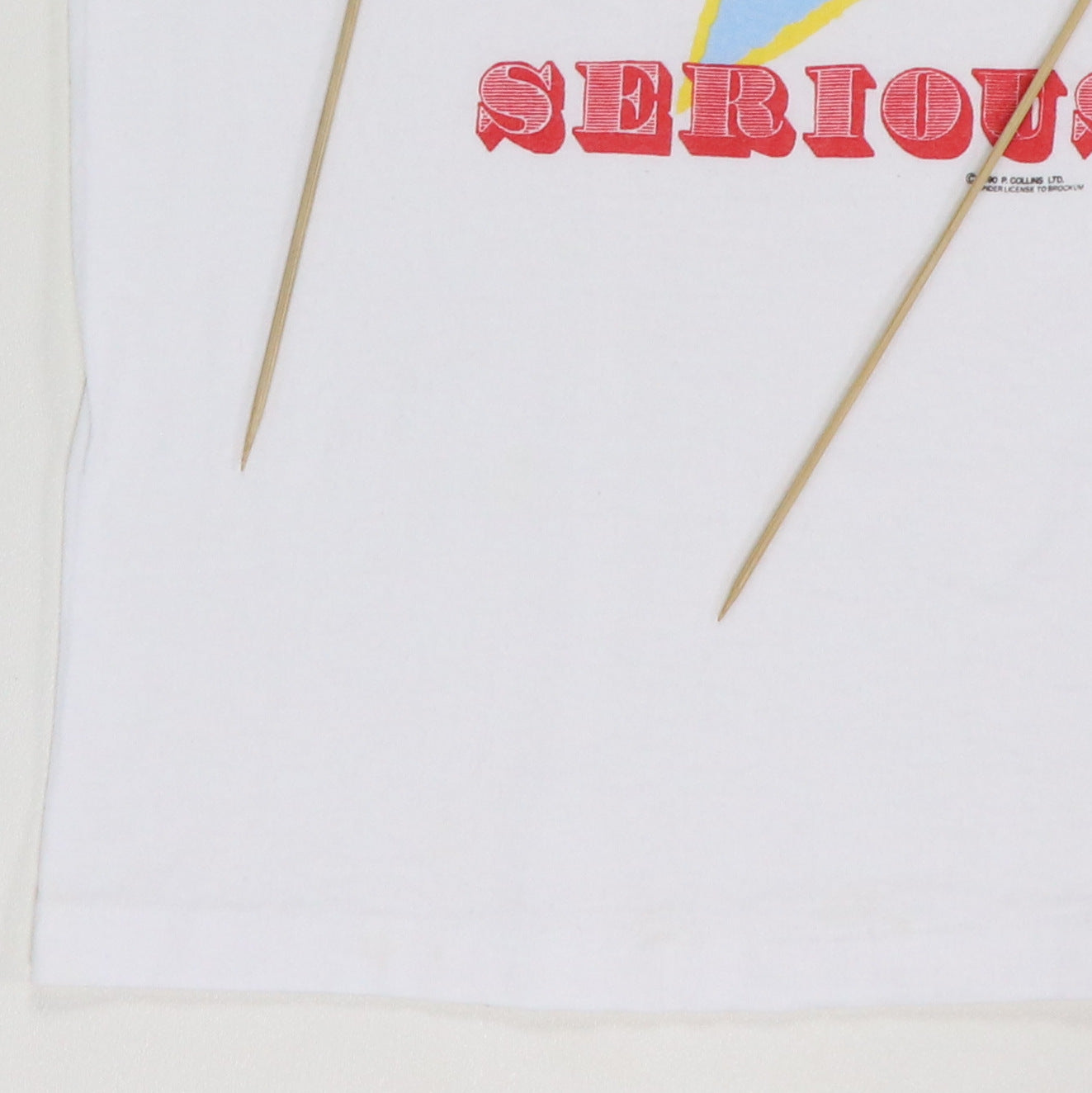 1990 Phil Collins Serious Tour Shirt