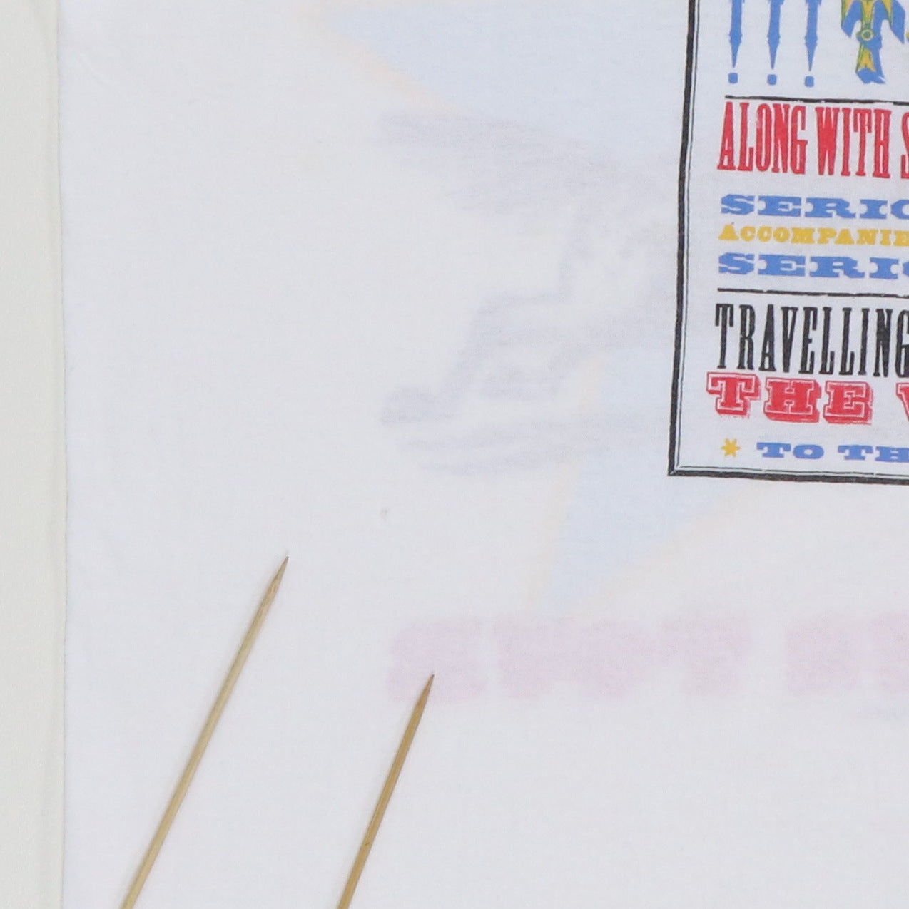 1990 Phil Collins Serious Tour Shirt