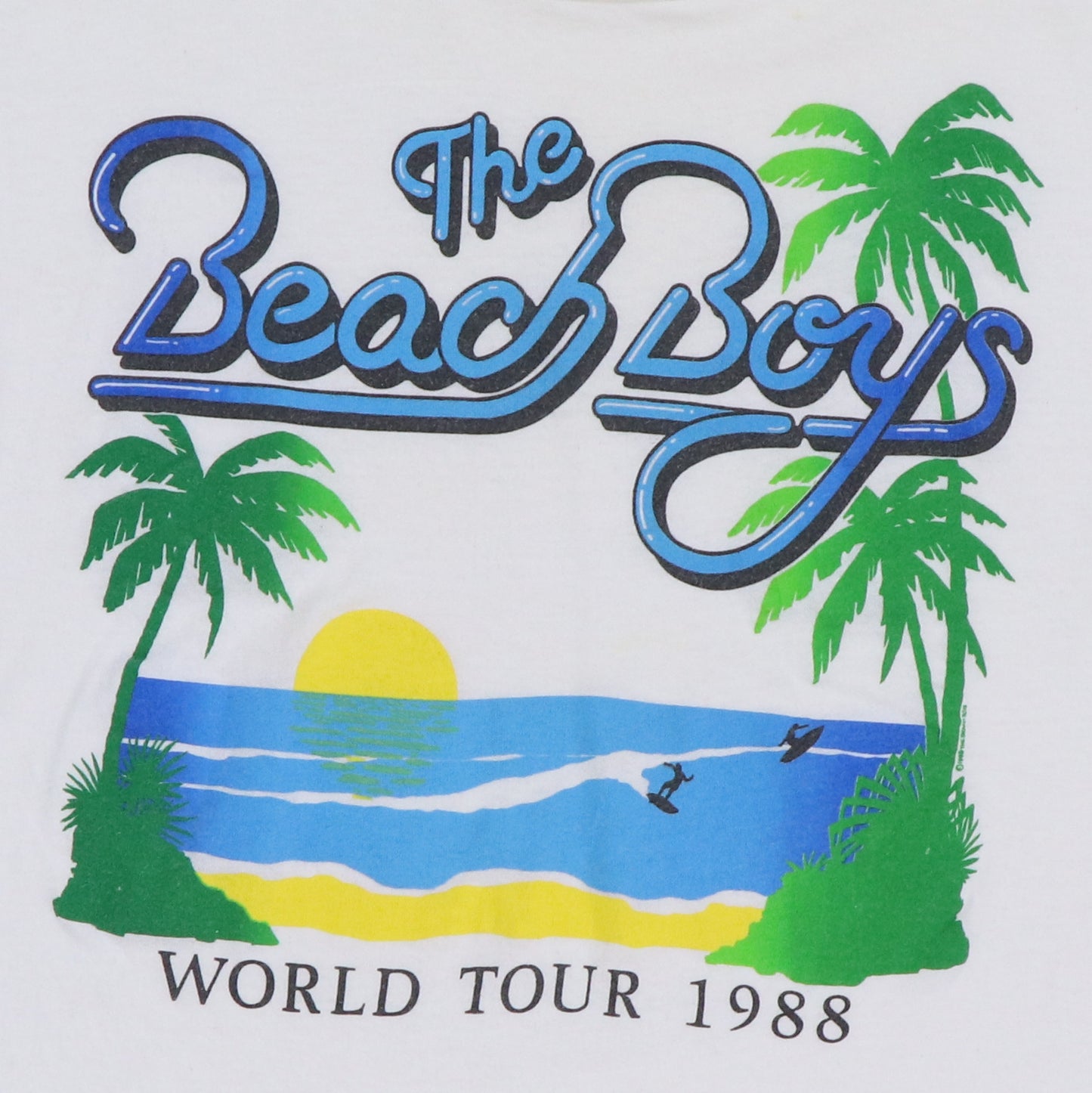 1988 Beach Boys World Tour Shirt