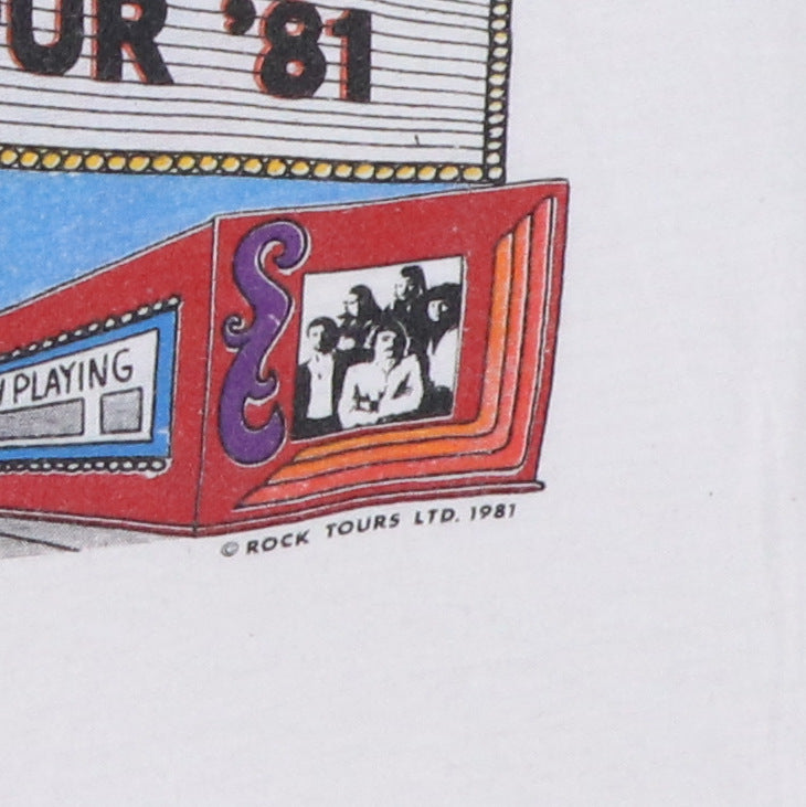 1981 Styx Paradise Theatre World Tour Jersey Shirt