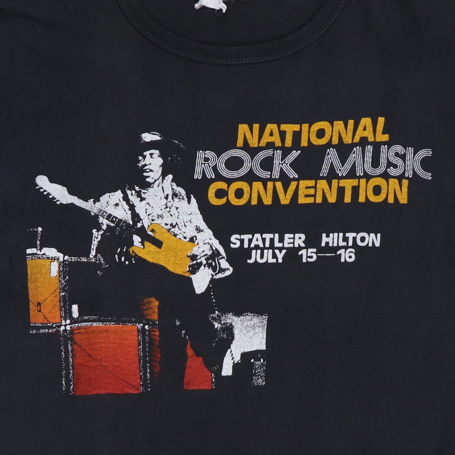 1970s National Rock Music Convention Shirt