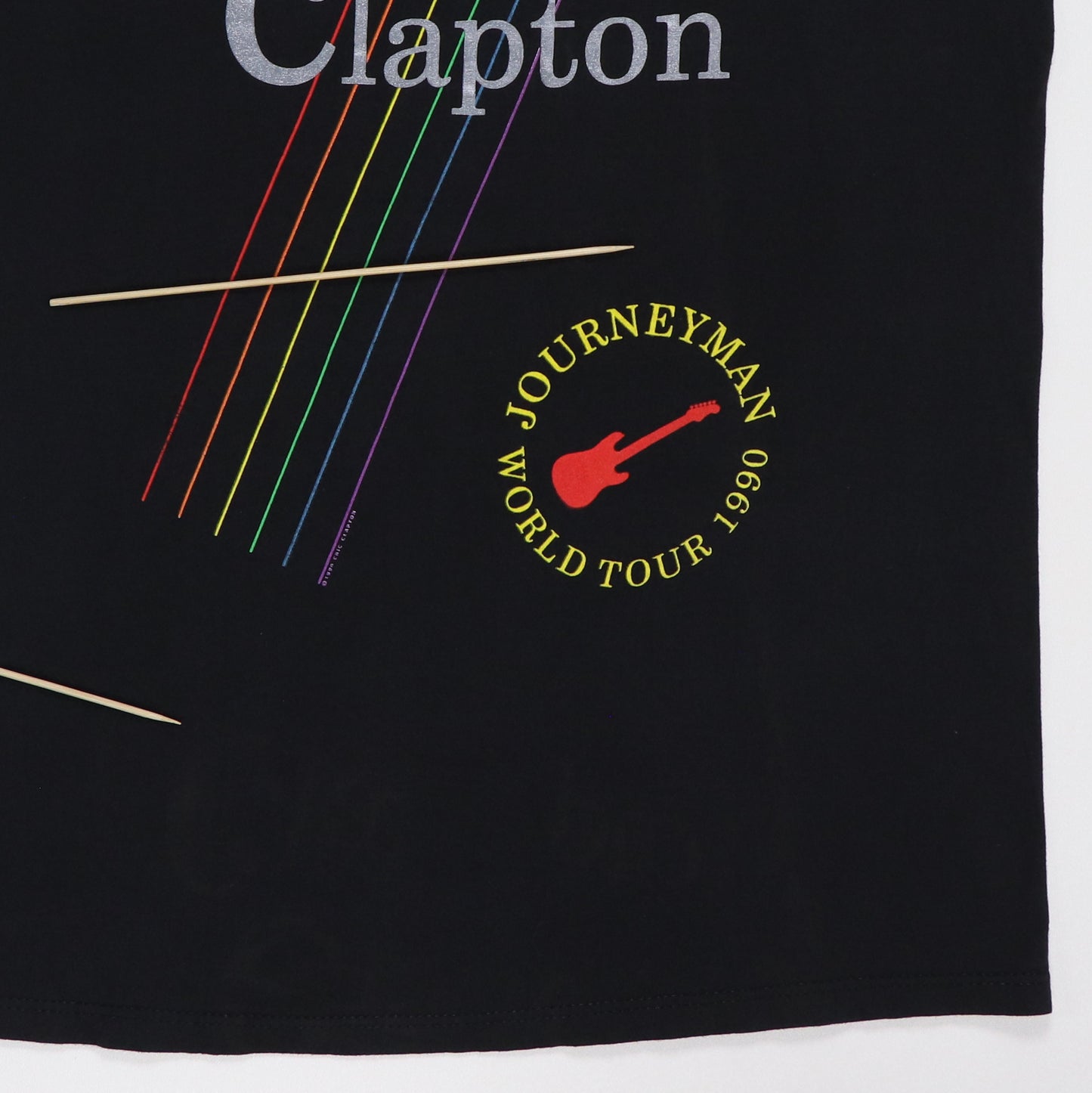 1990 Eric Clapton Journeyman Tour Shirt