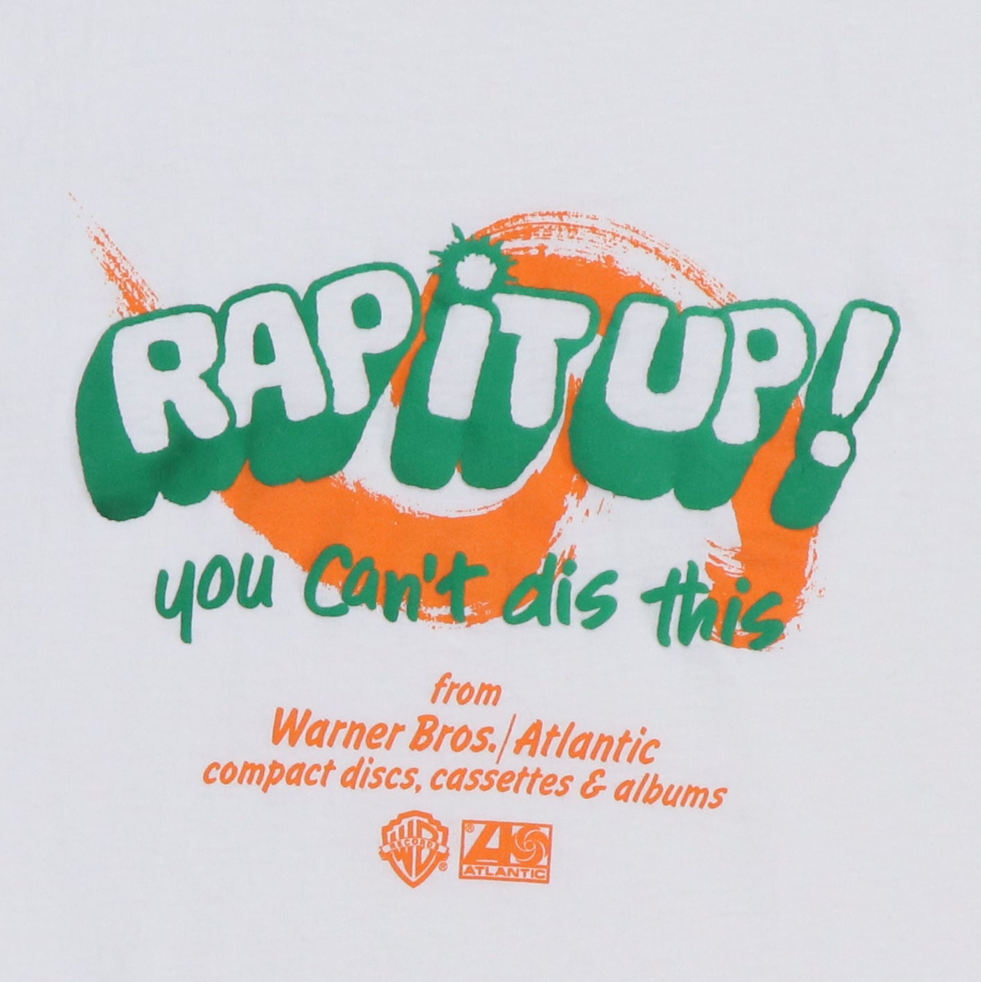 1988 Rap it Up You Cant Dis This Shirt