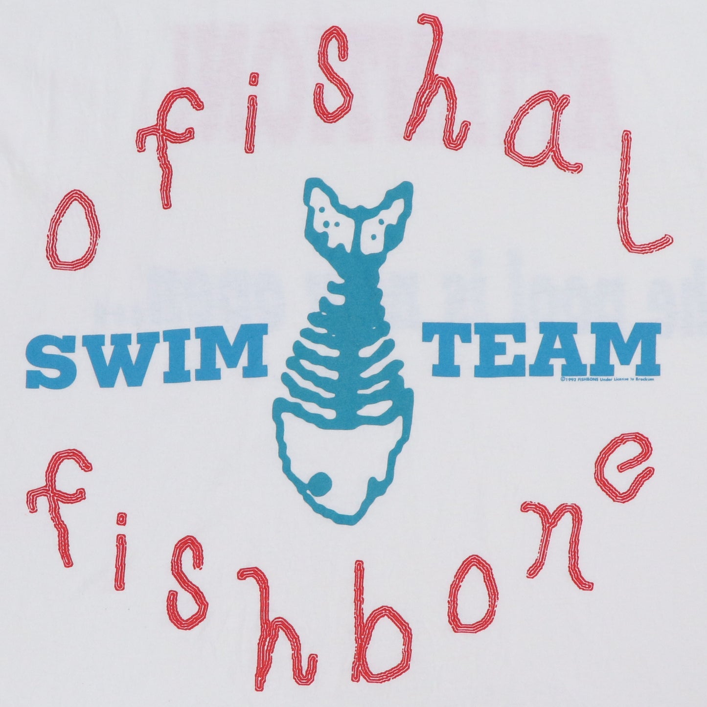 1993 Fishbone Swim Team Shirt